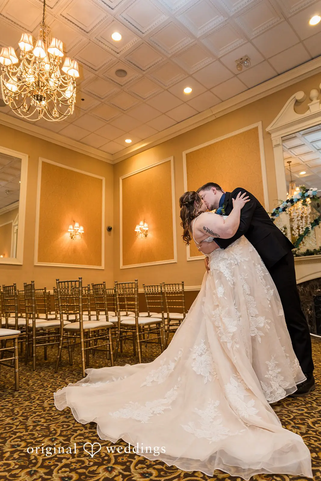 Kelsey + Michael Maggios Ballroom Wedding // Kelsey & Michael -