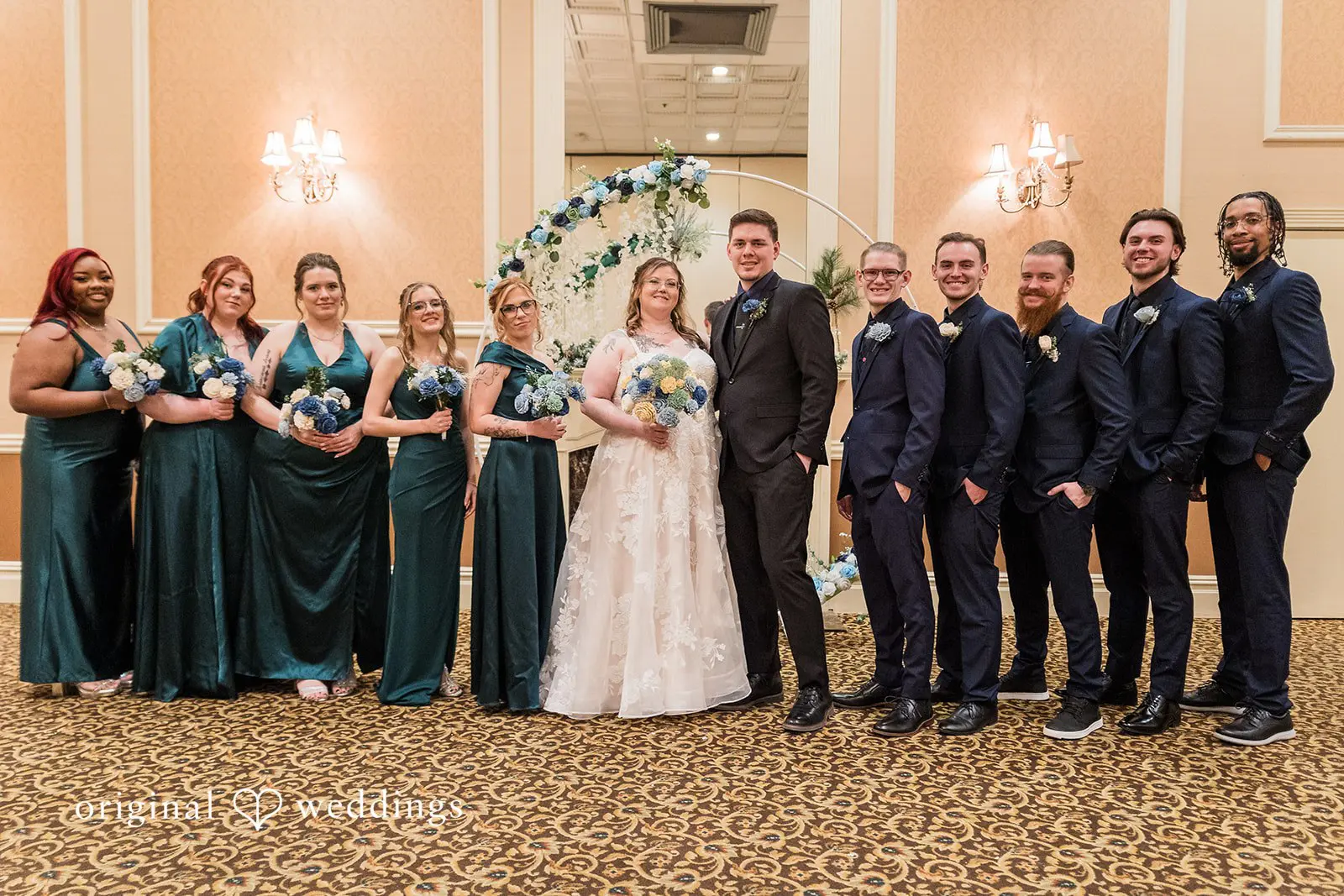 Kelsey + Michael Maggios Ballroom Wedding // Kelsey & Michael -