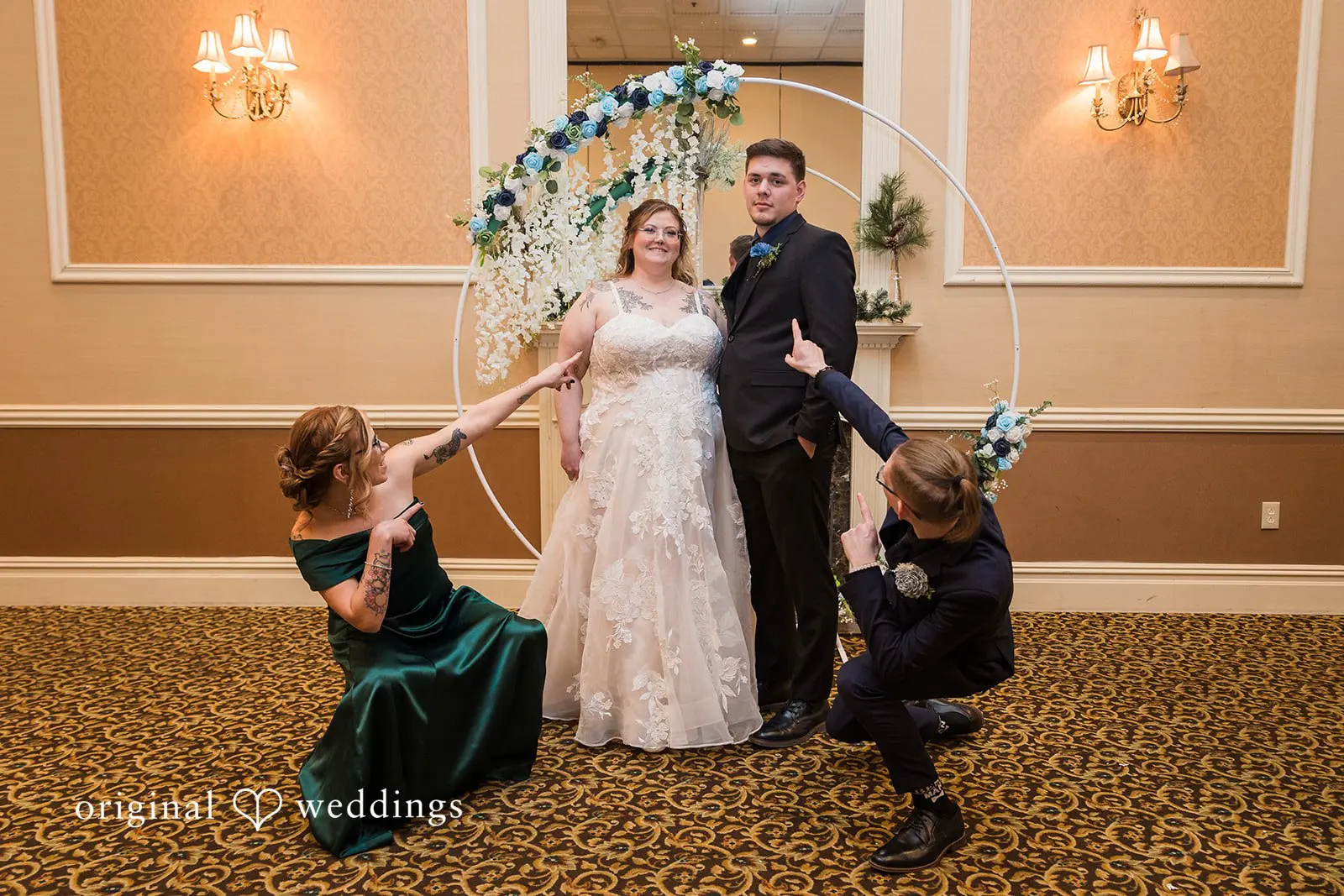 Kelsey + Michael Maggios Ballroom Wedding // Kelsey & Michael -