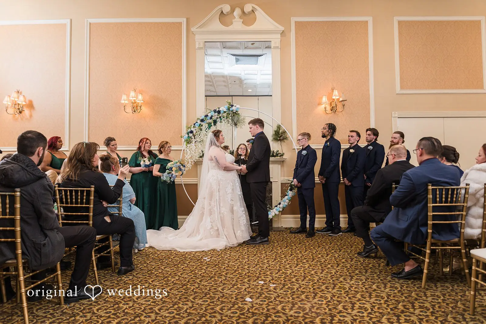 Kelsey + Michael Maggios Ballroom Wedding // Kelsey & Michael -