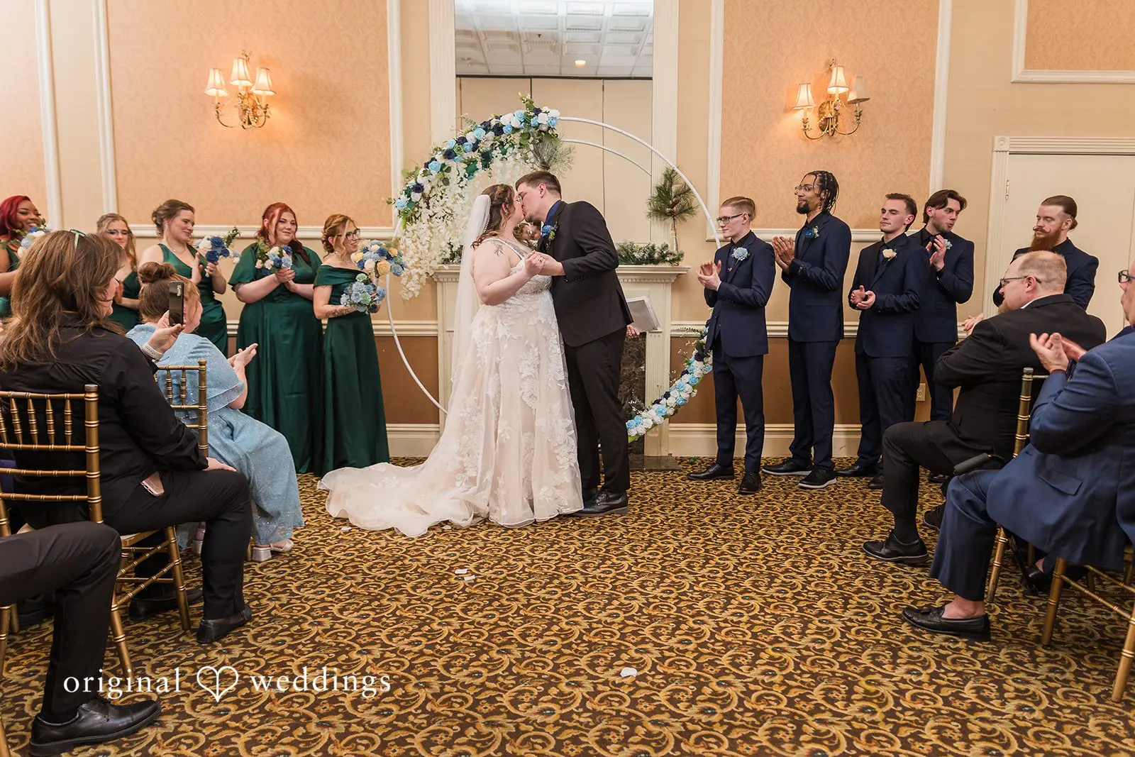 Kelsey + Michael Maggios Ballroom Wedding // Kelsey & Michael -