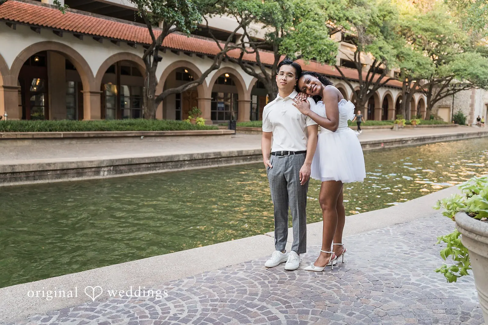 Kayla + Daniel Mandalay Canal Walk at Las Colinas Engagement // Kayla & Daniel -