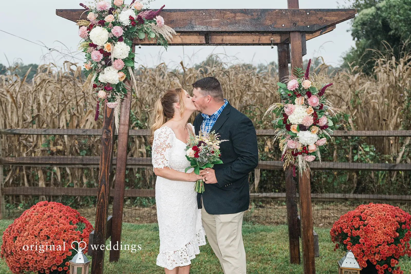 Brittney + Matt Maryland Backyard Wedding // Brittney & Matt -