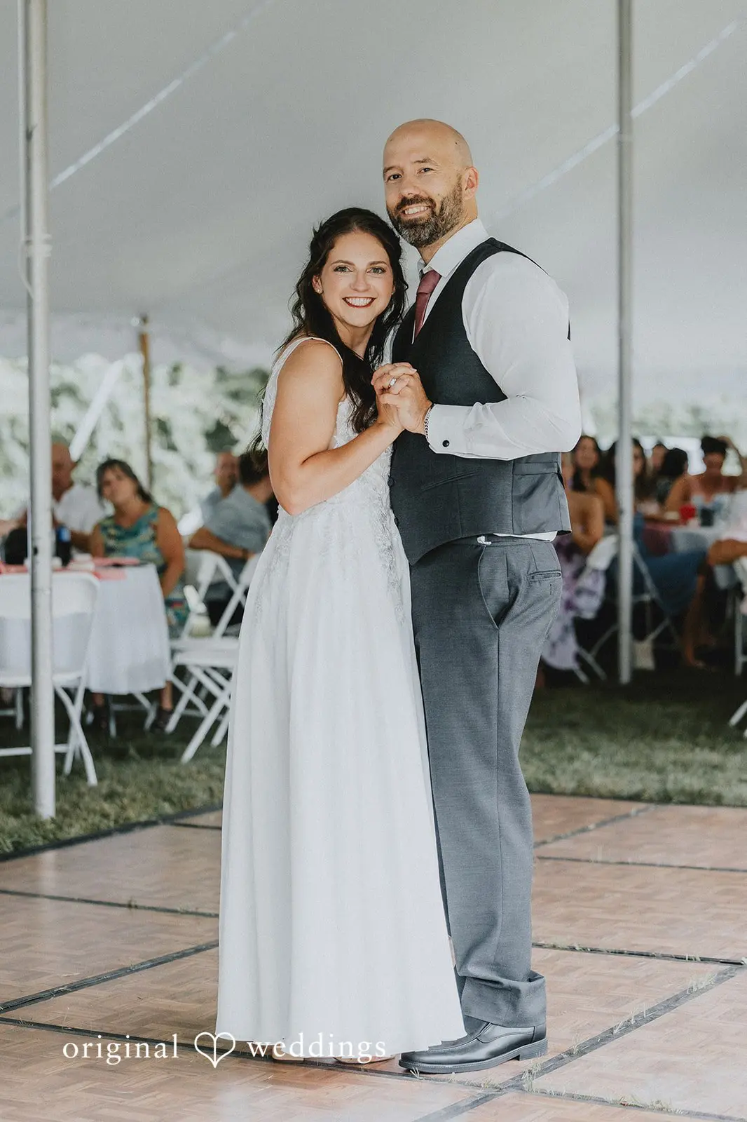 Massachusetts Backyard Wedding // Sara & Raymond -