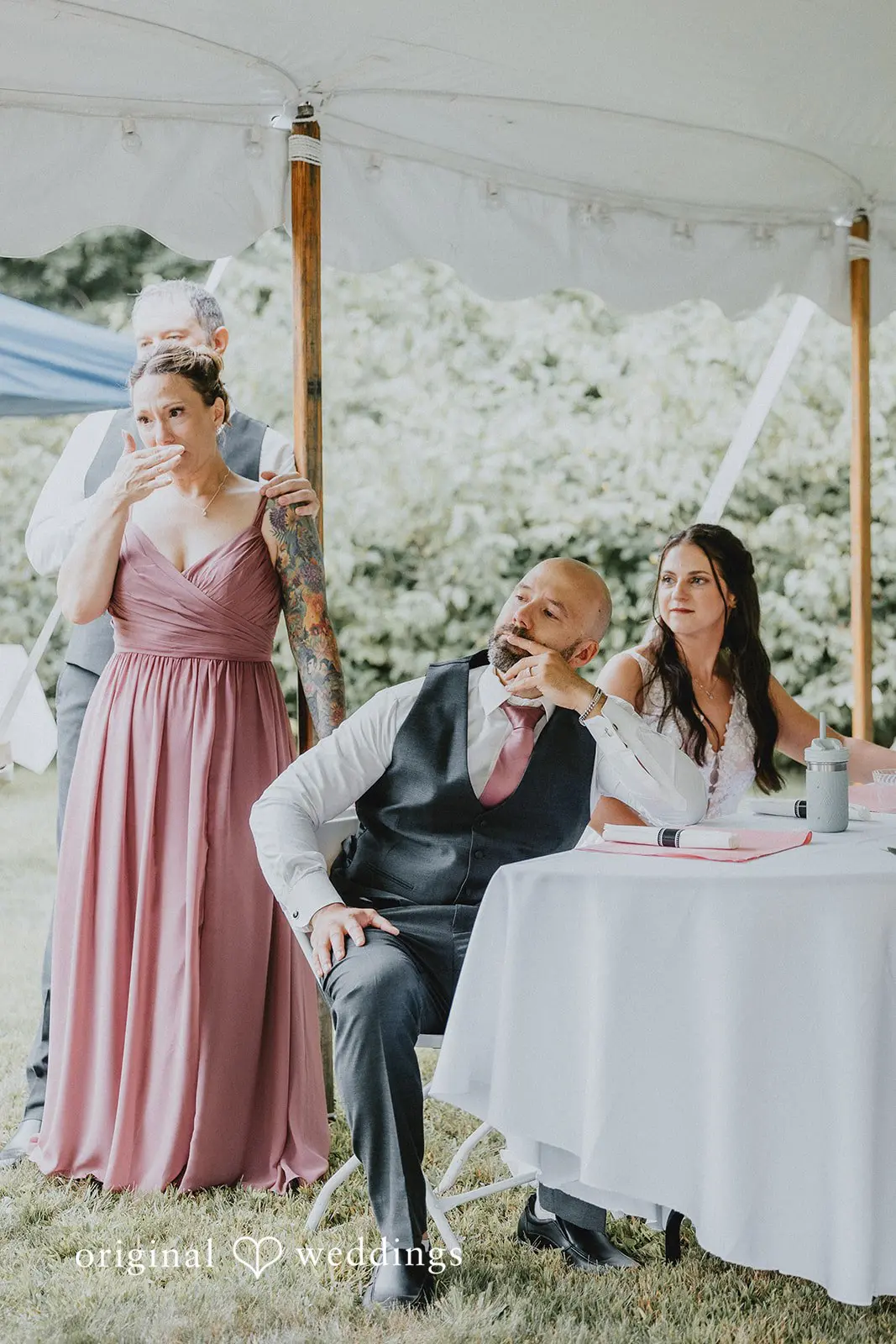 Massachusetts Backyard Wedding // Sara & Raymond -