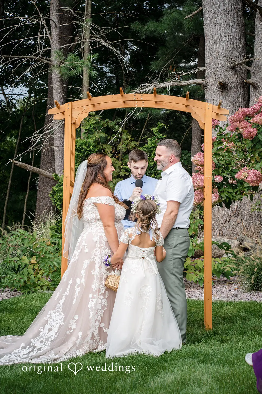 Lorraine + David Massachusetts Backyard Wedding // Lorraine & David -