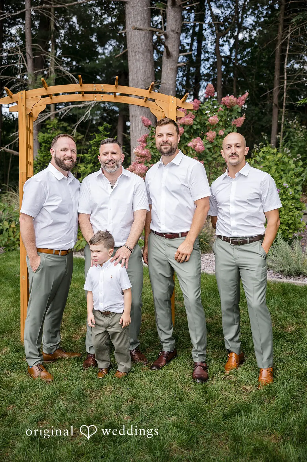 Lorraine + David Massachusetts Backyard Wedding // Lorraine & David -