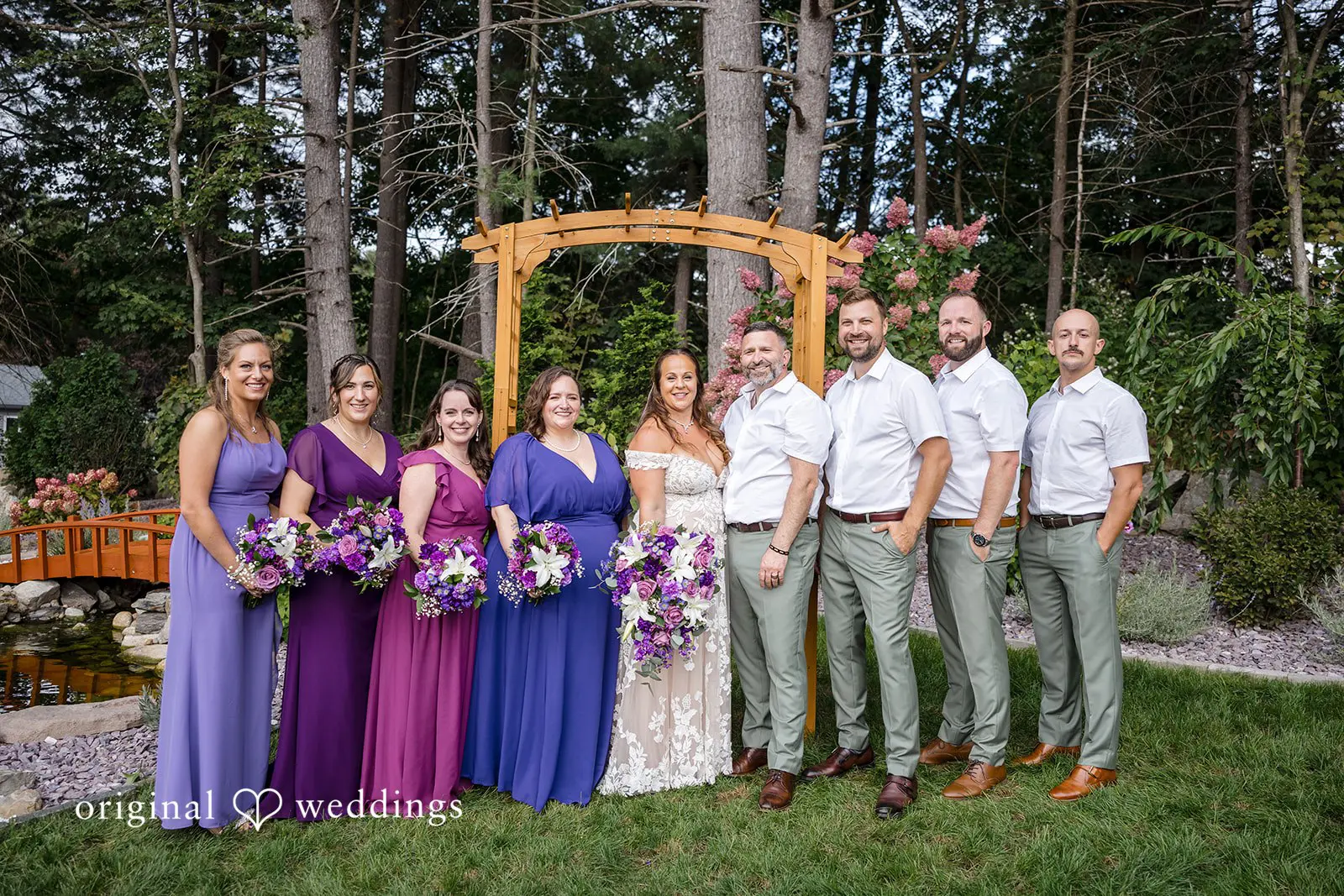 Lorraine + David Massachusetts Backyard Wedding // Lorraine & David -