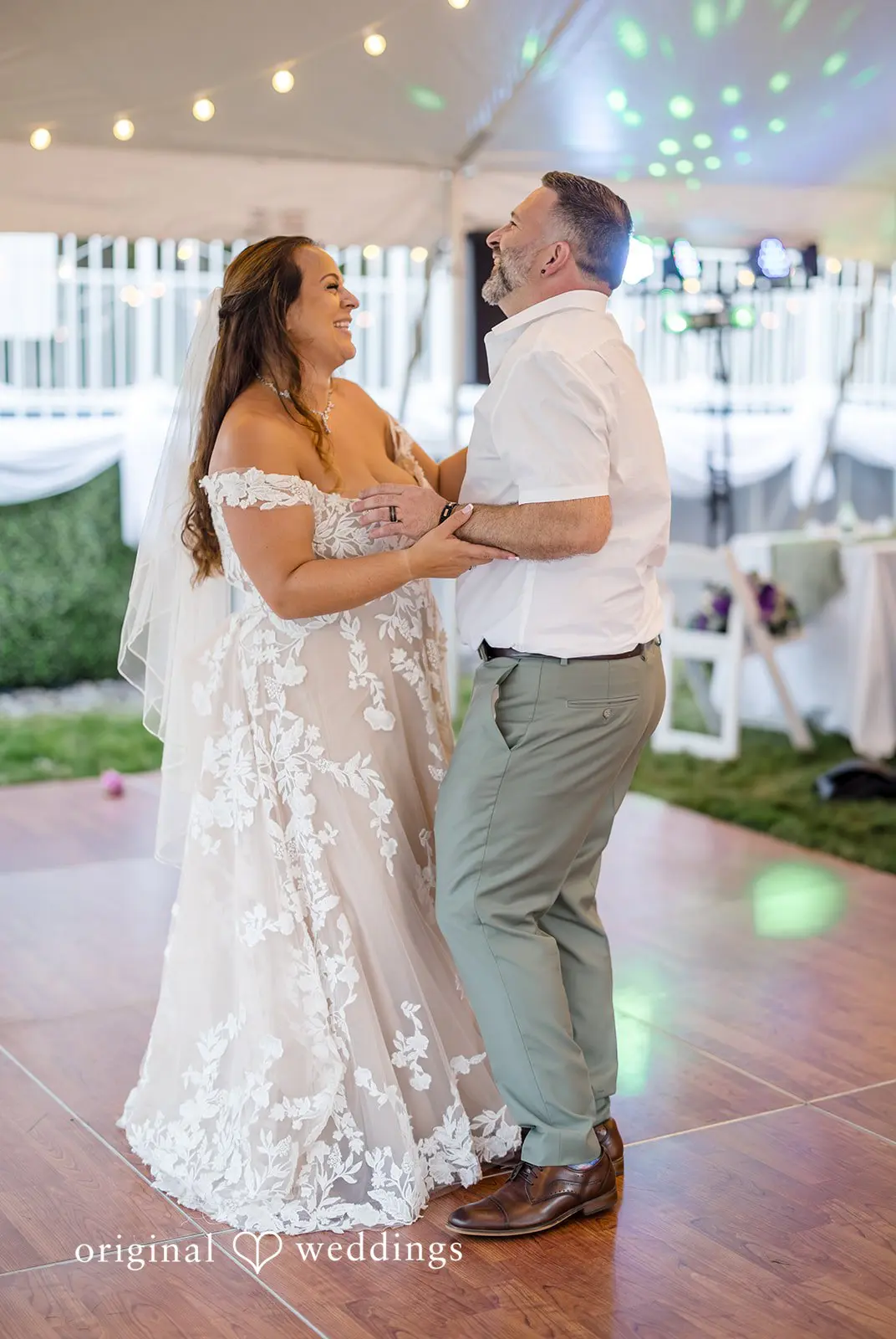 Lorraine + David Massachusetts Backyard Wedding // Lorraine & David -