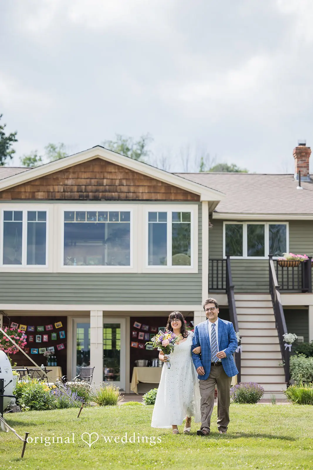 Massachusetts Backyard Wedding // Andrea & Matt -
