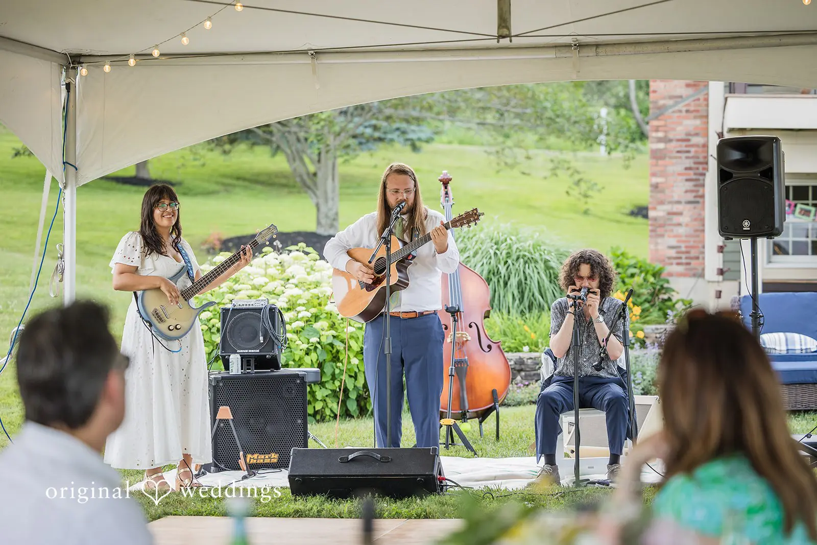 Massachusetts Backyard Wedding // Andrea & Matt -