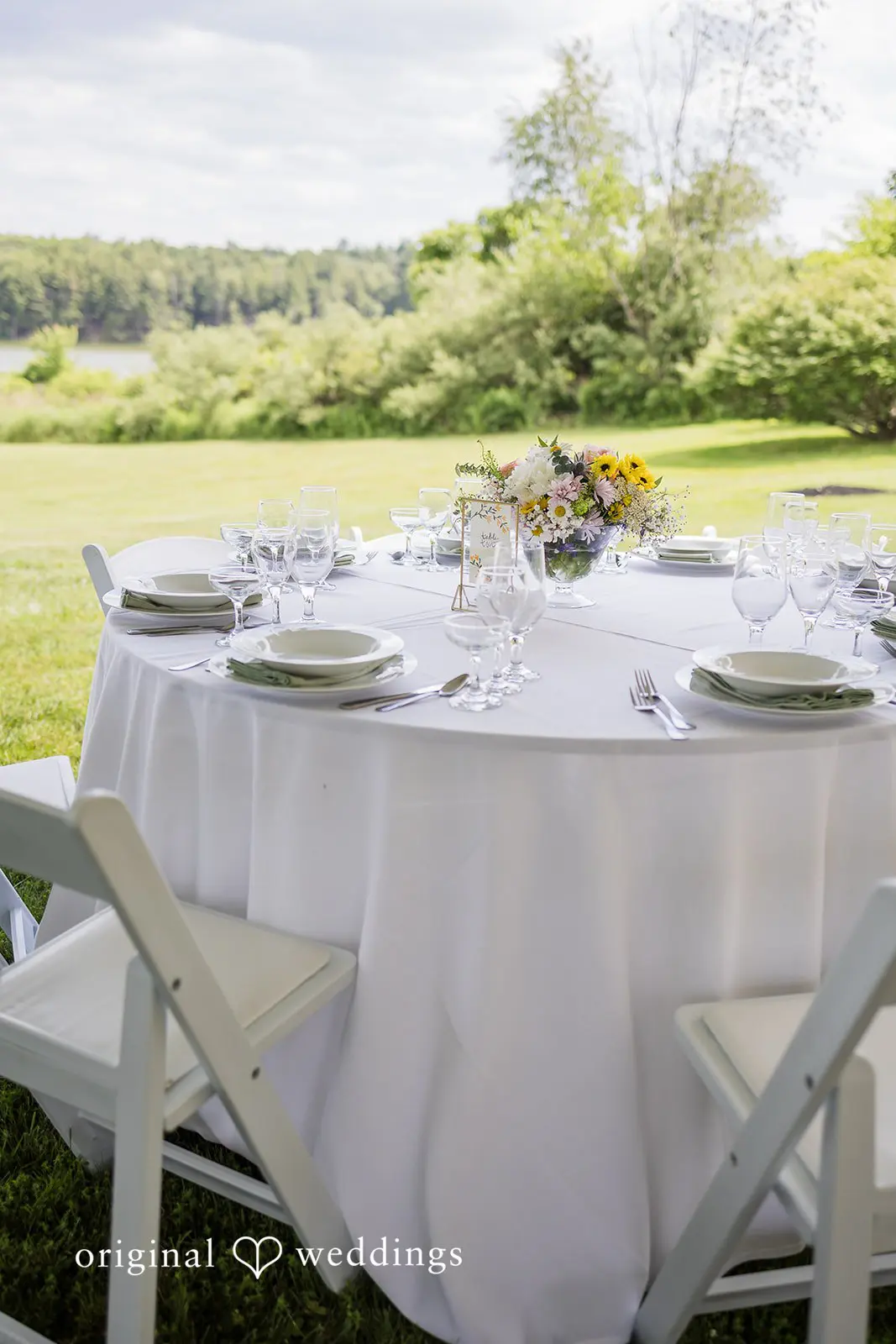 Massachusetts Backyard Wedding // Andrea & Matt -