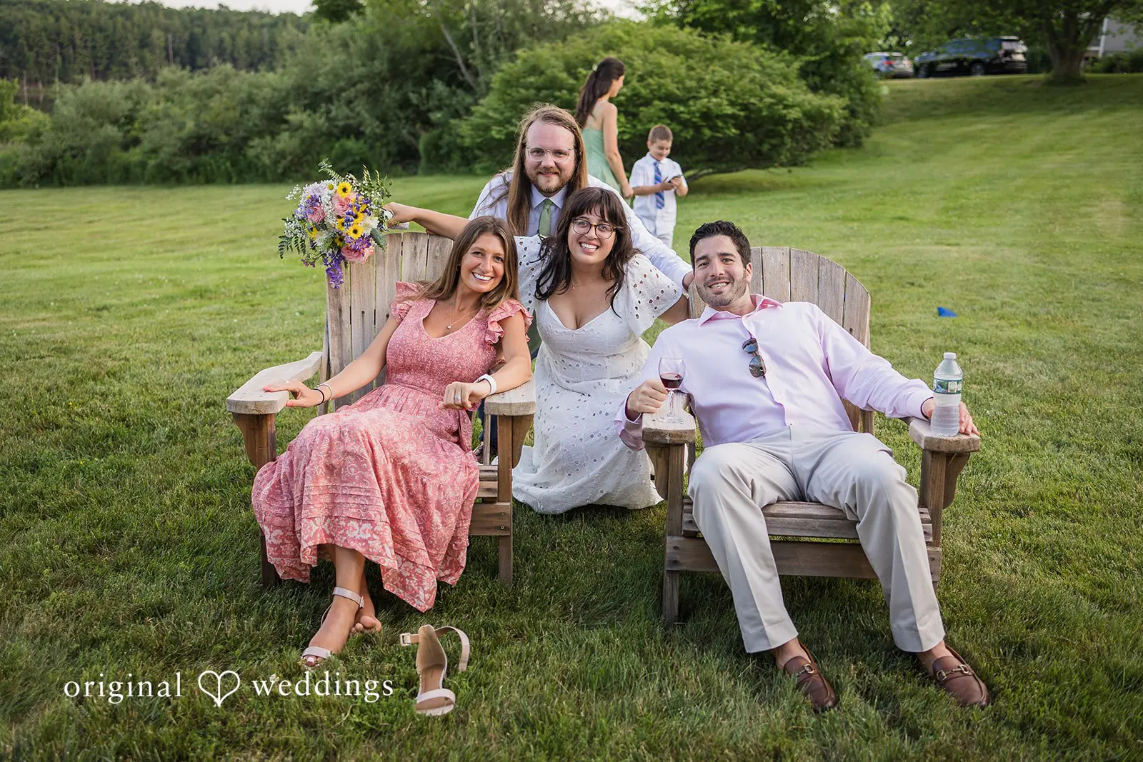 Massachusetts Backyard Wedding // Andrea & Matt -