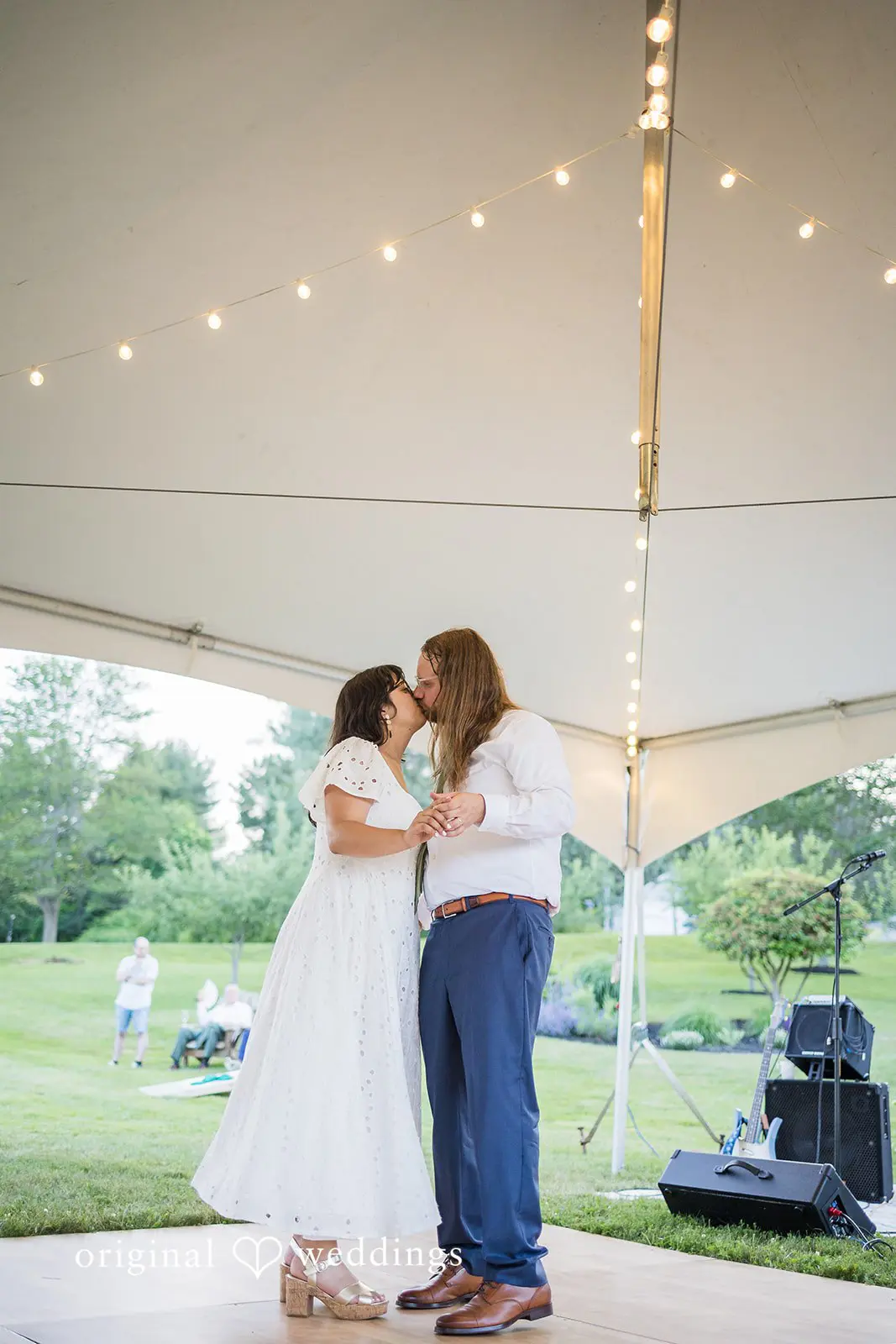 Massachusetts Backyard Wedding // Andrea & Matt -