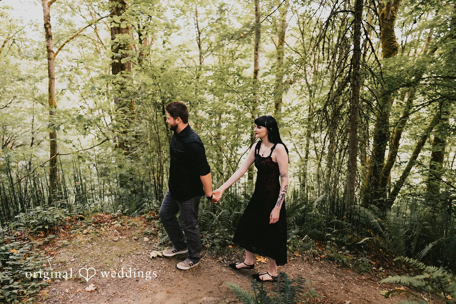Julia + Josh May Creek Park Engagement // Julia & Josh -