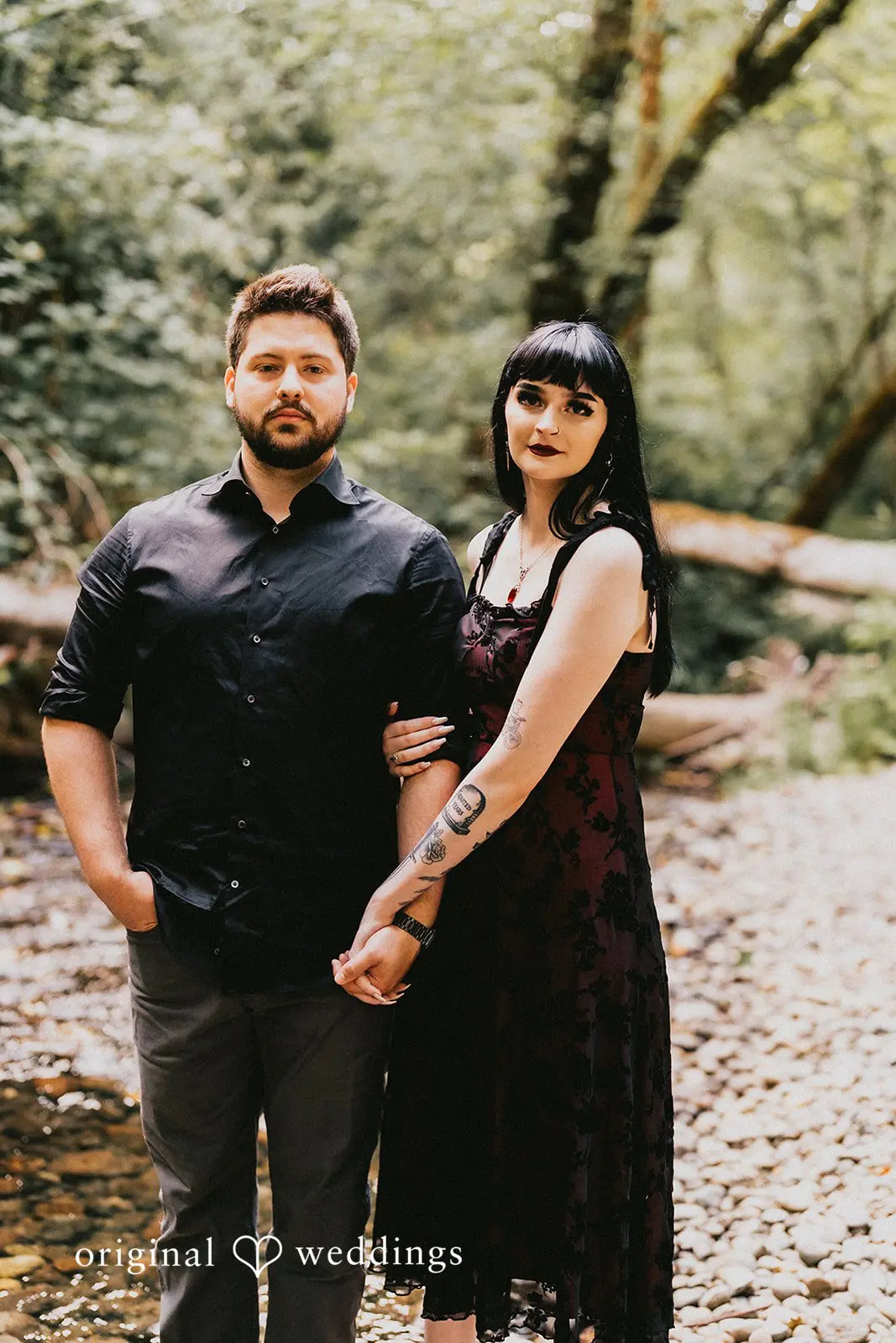 Julia + Josh May Creek Park Engagement // Julia & Josh -