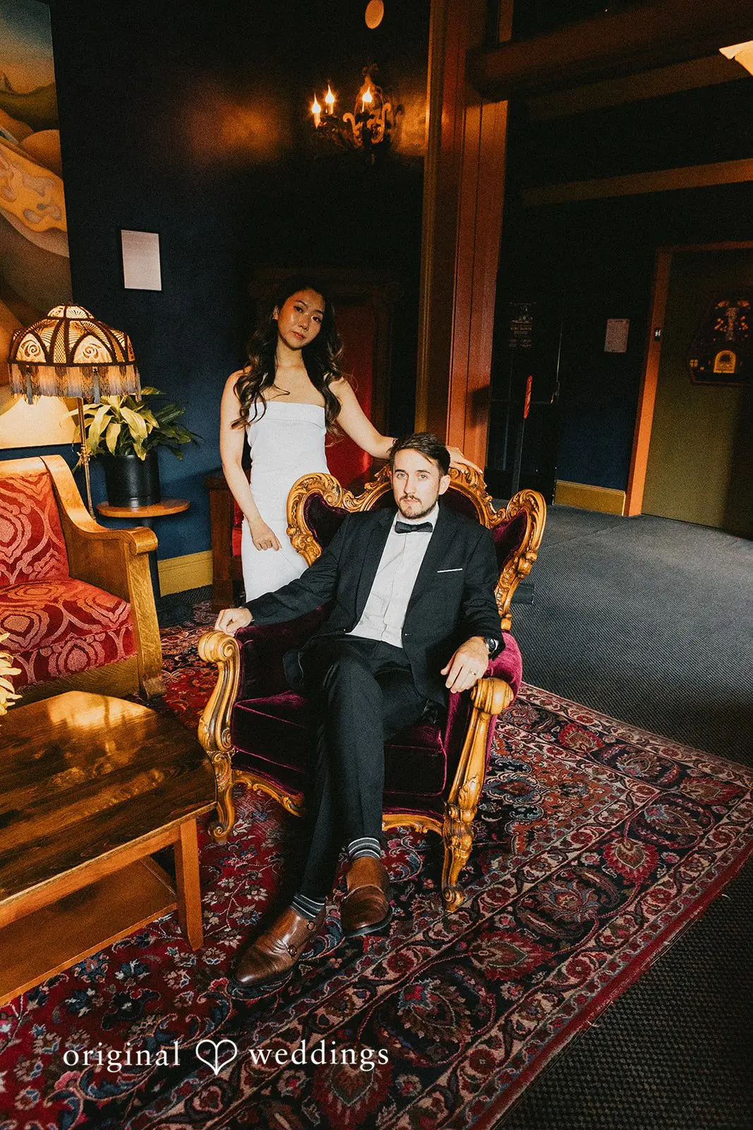 David + Eugena McMenamins Elks Temple Engagement // David & Eugena -