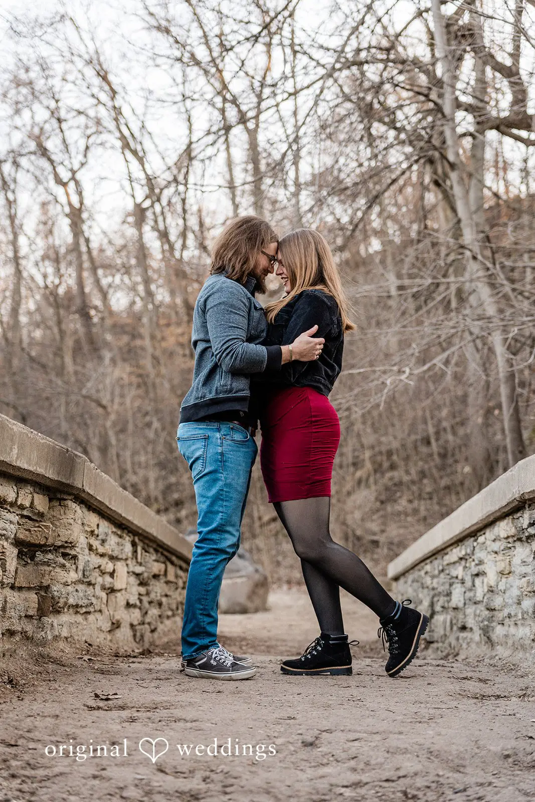 Courtney + Ross Minnehaha Falls Engagement // Courtney & Ross -