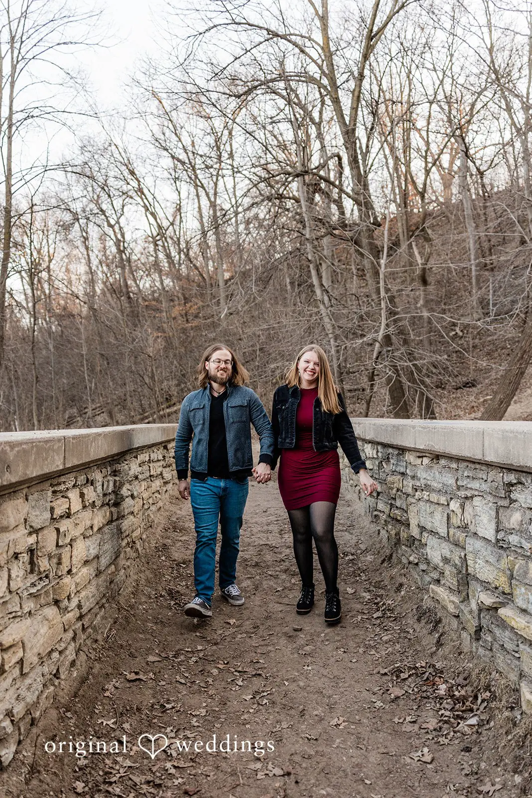 Courtney + Ross Minnehaha Falls Engagement // Courtney & Ross -