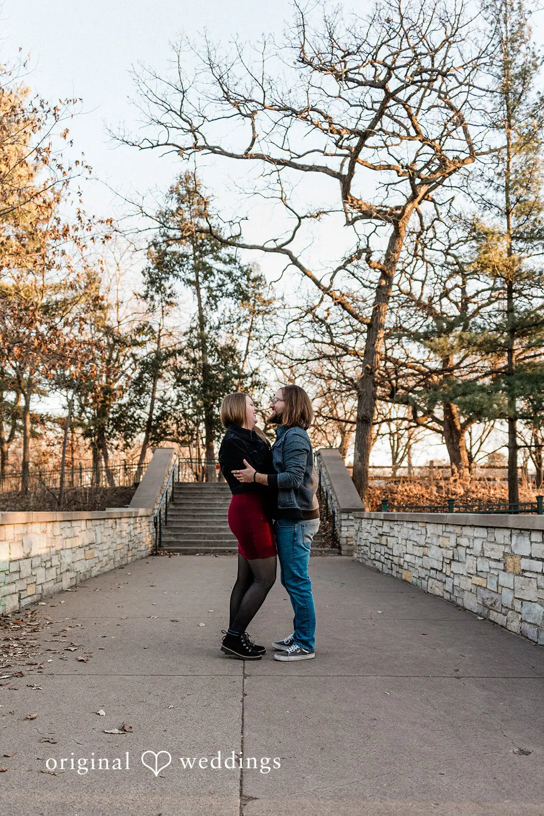 Courtney + Ross Minnehaha Falls Engagement // Courtney & Ross -