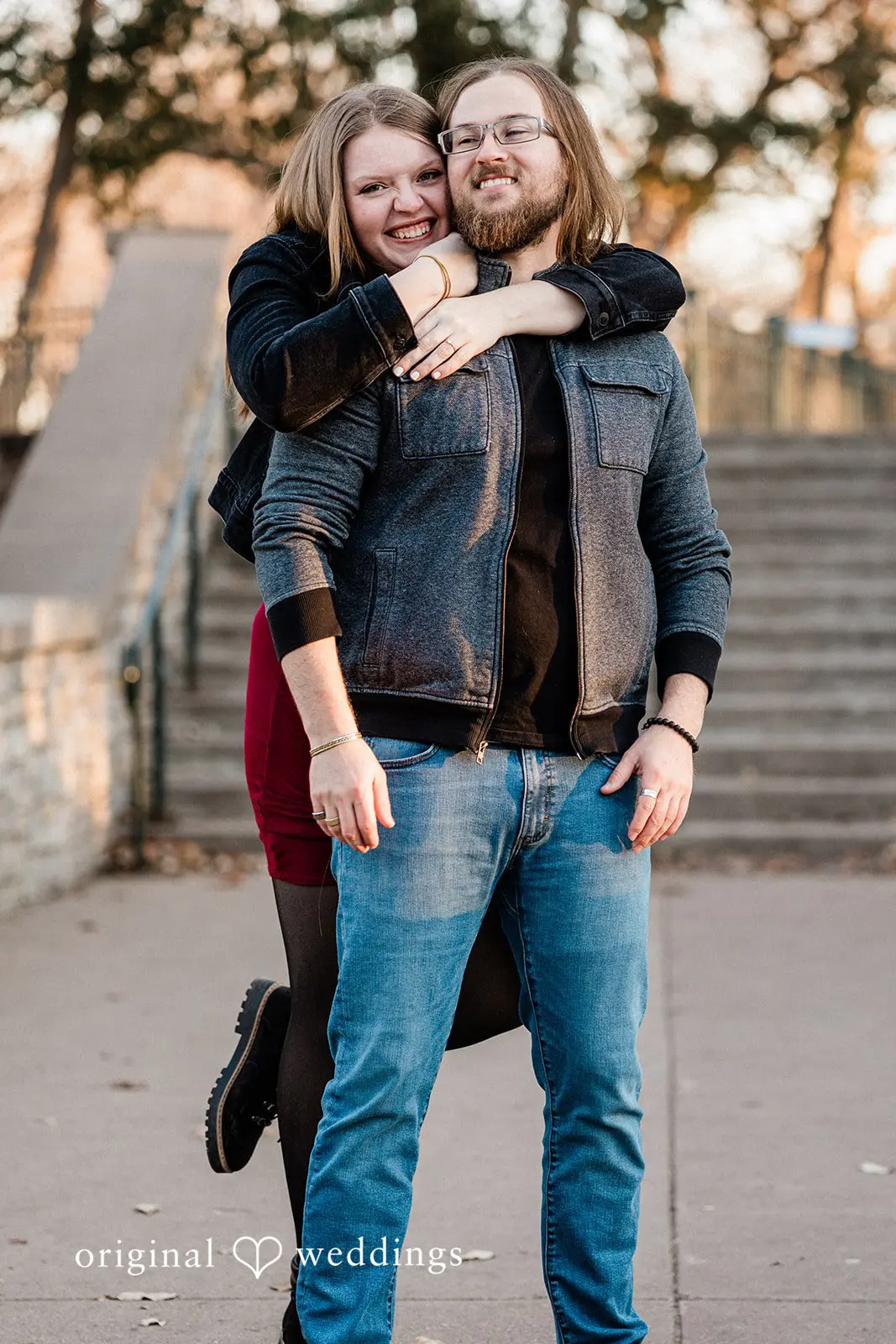 Courtney + Ross Minnehaha Falls Engagement // Courtney & Ross -