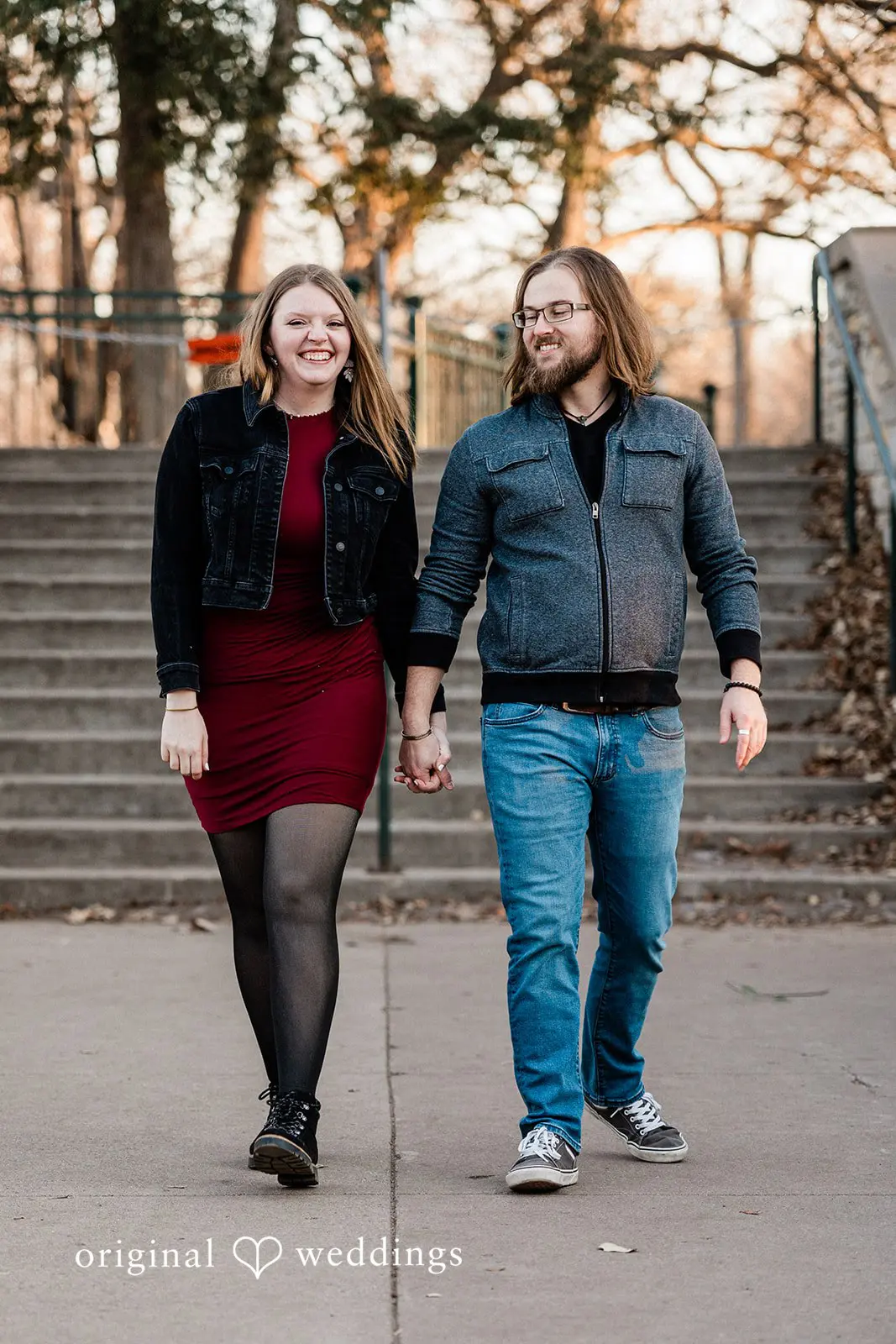 Courtney + Ross Minnehaha Falls Engagement // Courtney & Ross -