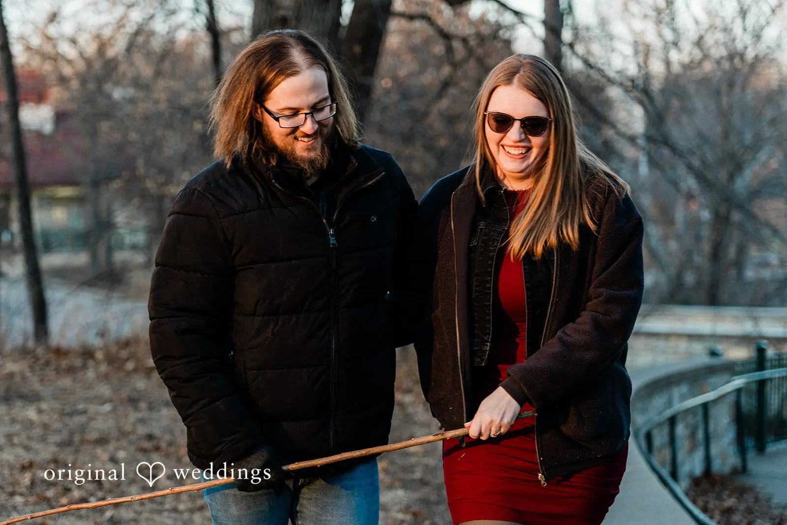 Courtney + Ross Minnehaha Falls Engagement // Courtney & Ross -