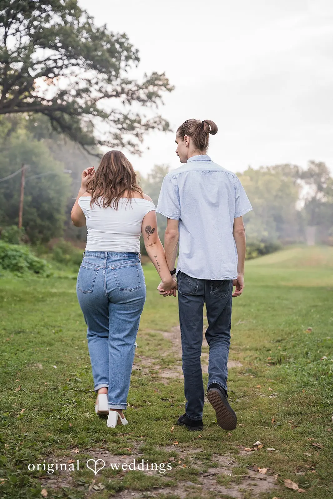 Matti + Logan Minnehaha Falls Engagement // Matti & Logan -