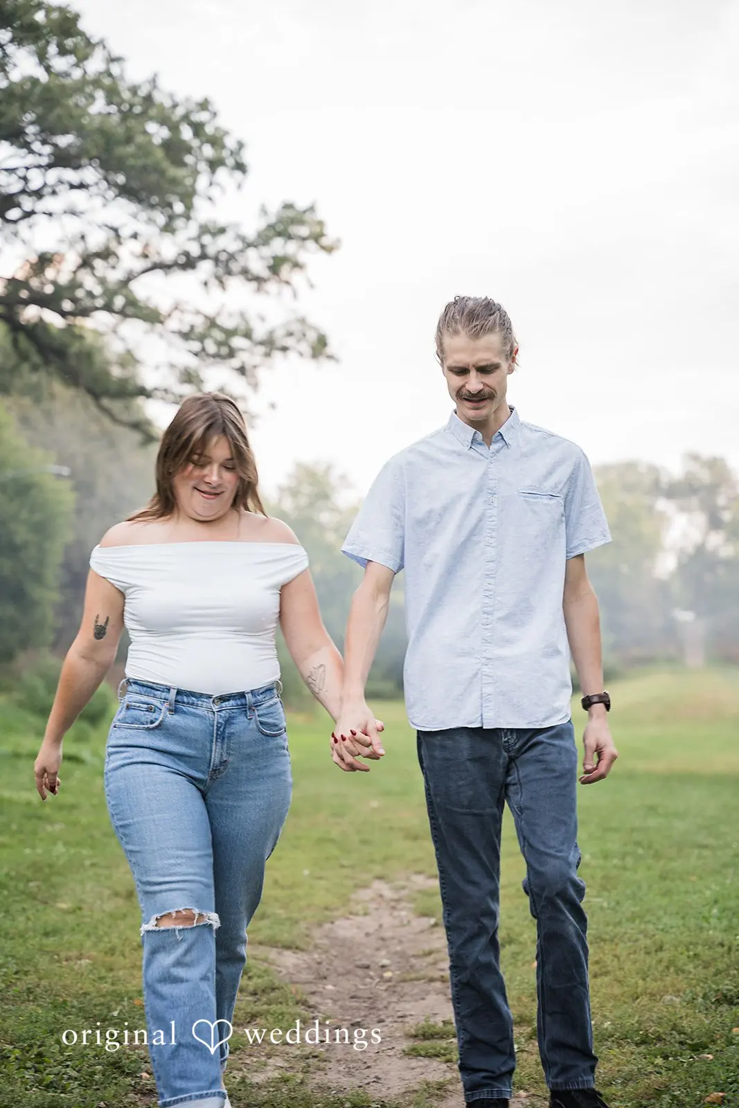 Matti + Logan Minnehaha Falls Engagement // Matti & Logan -