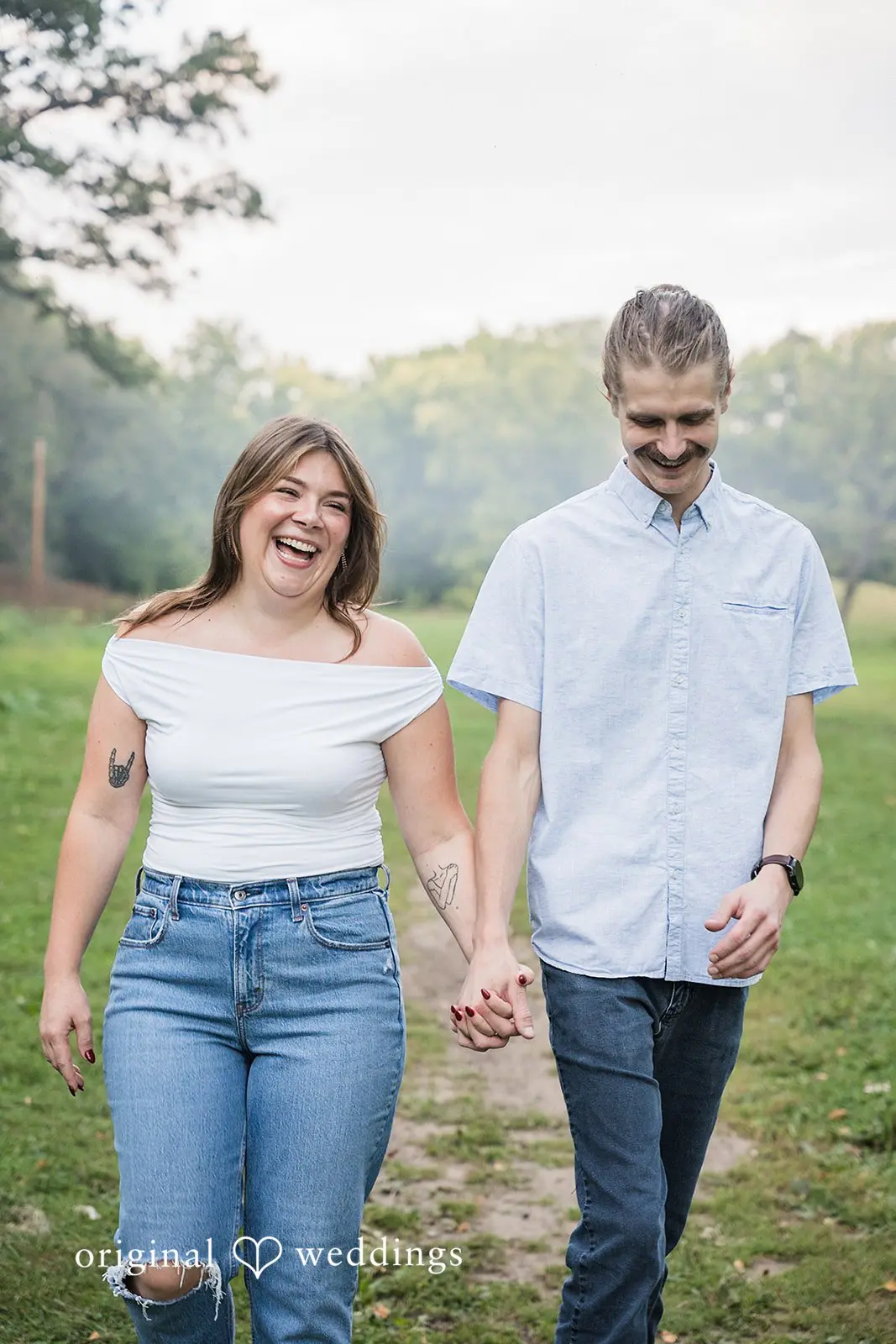 Matti + Logan Minnehaha Falls Engagement // Matti & Logan -