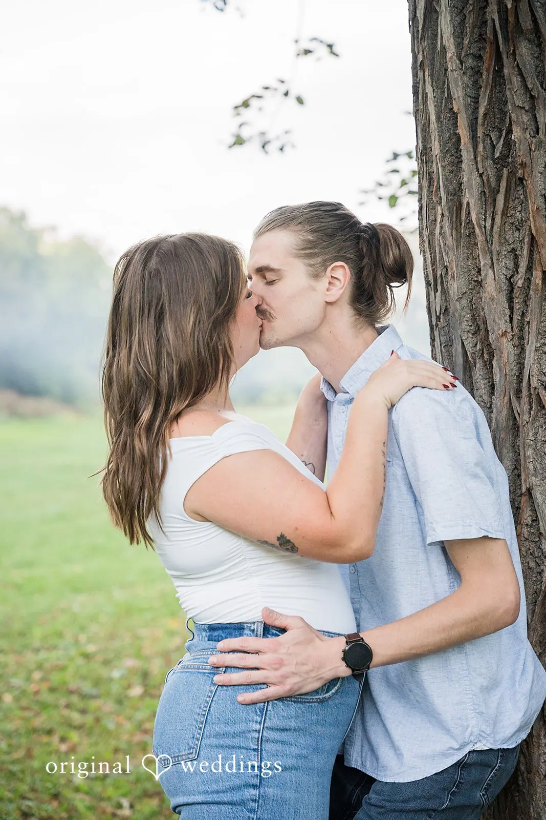 Matti + Logan Minnehaha Falls Engagement // Matti & Logan -