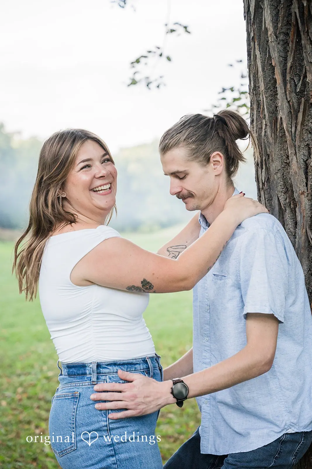 Matti + Logan Minnehaha Falls Engagement // Matti & Logan -