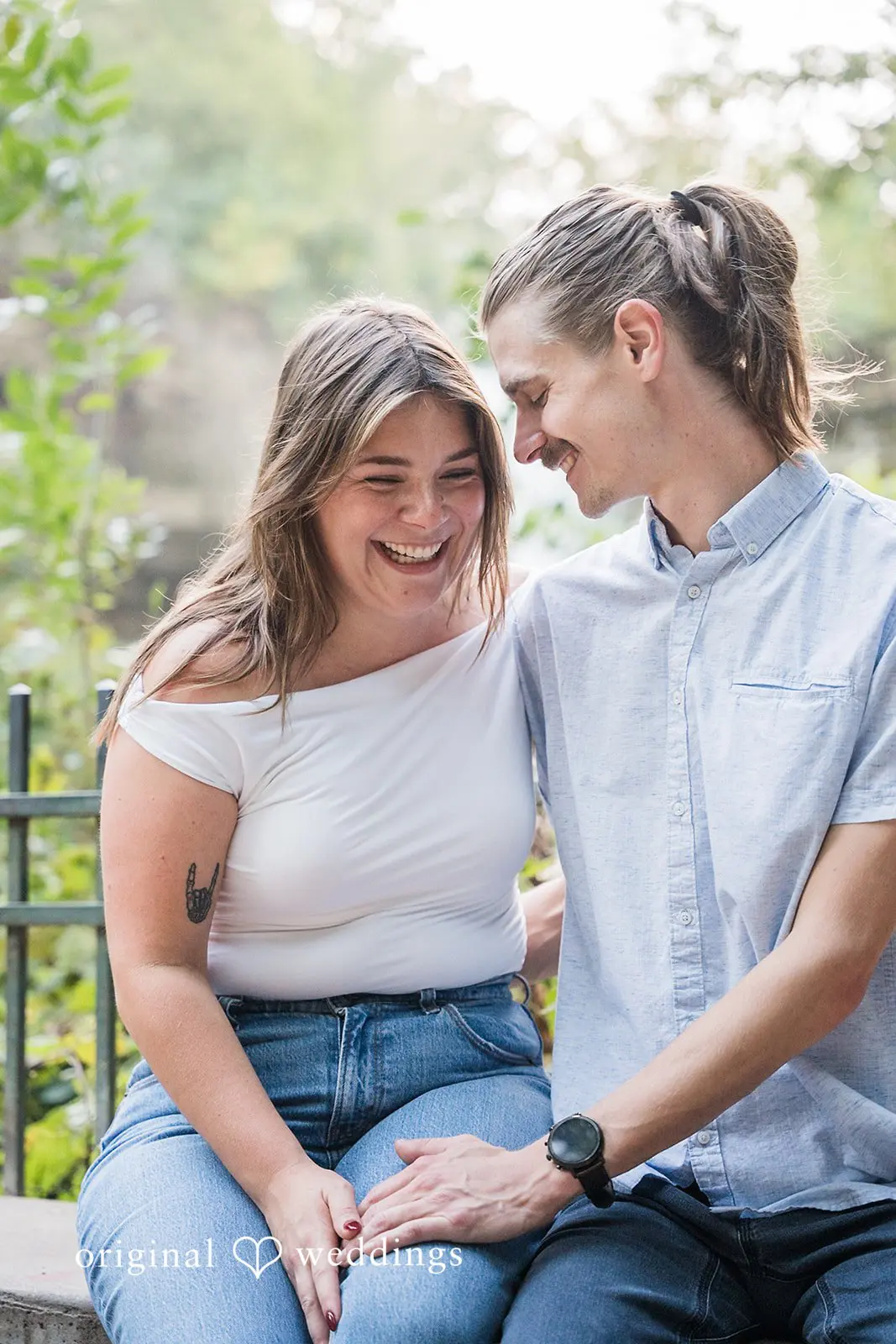 Matti + Logan Minnehaha Falls Engagement // Matti & Logan -