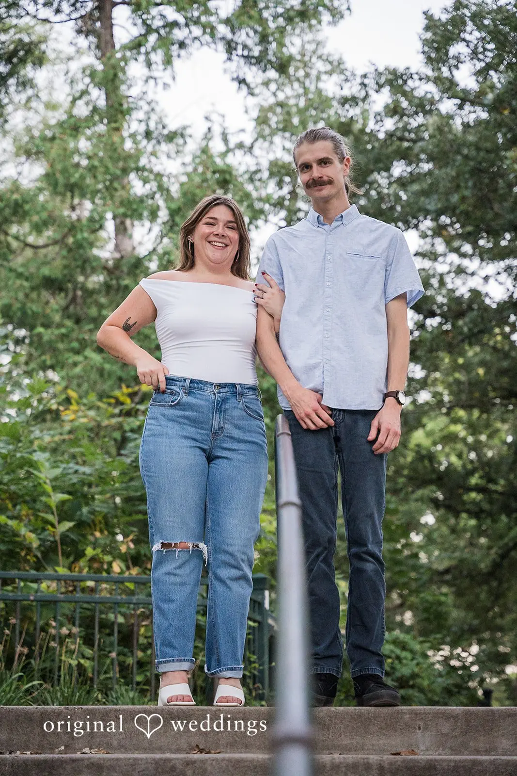 Matti + Logan Minnehaha Falls Engagement // Matti & Logan -