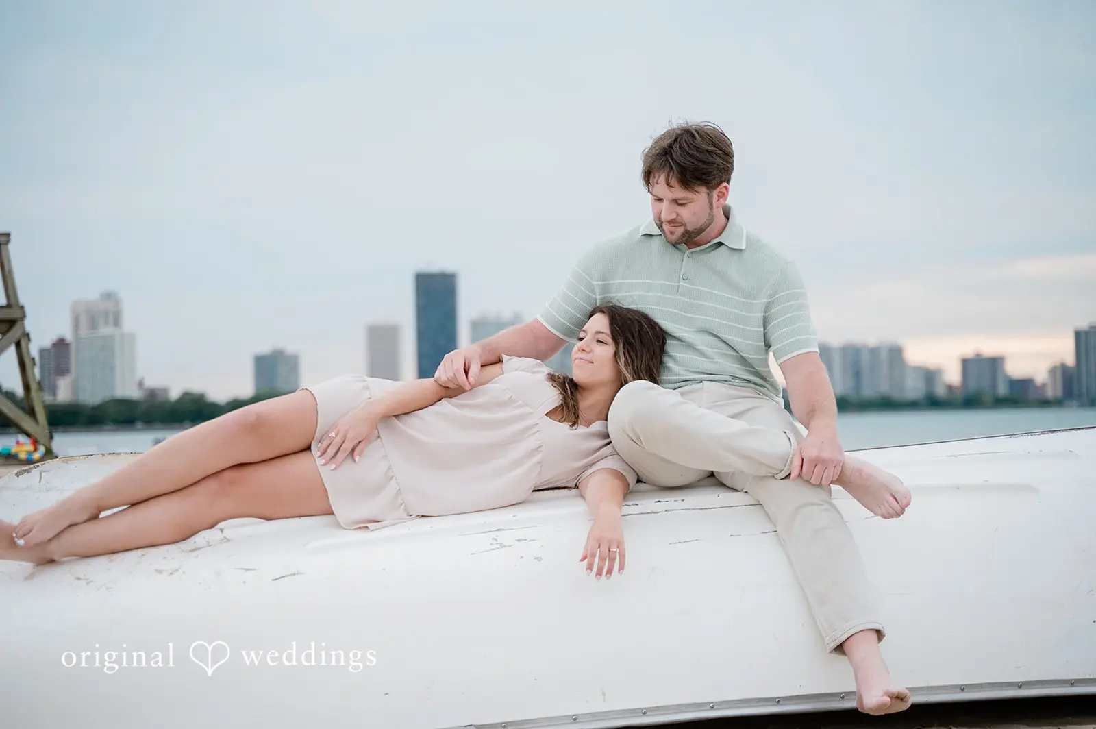 Montrose Harbor Engagement // Jordan & Brianna -