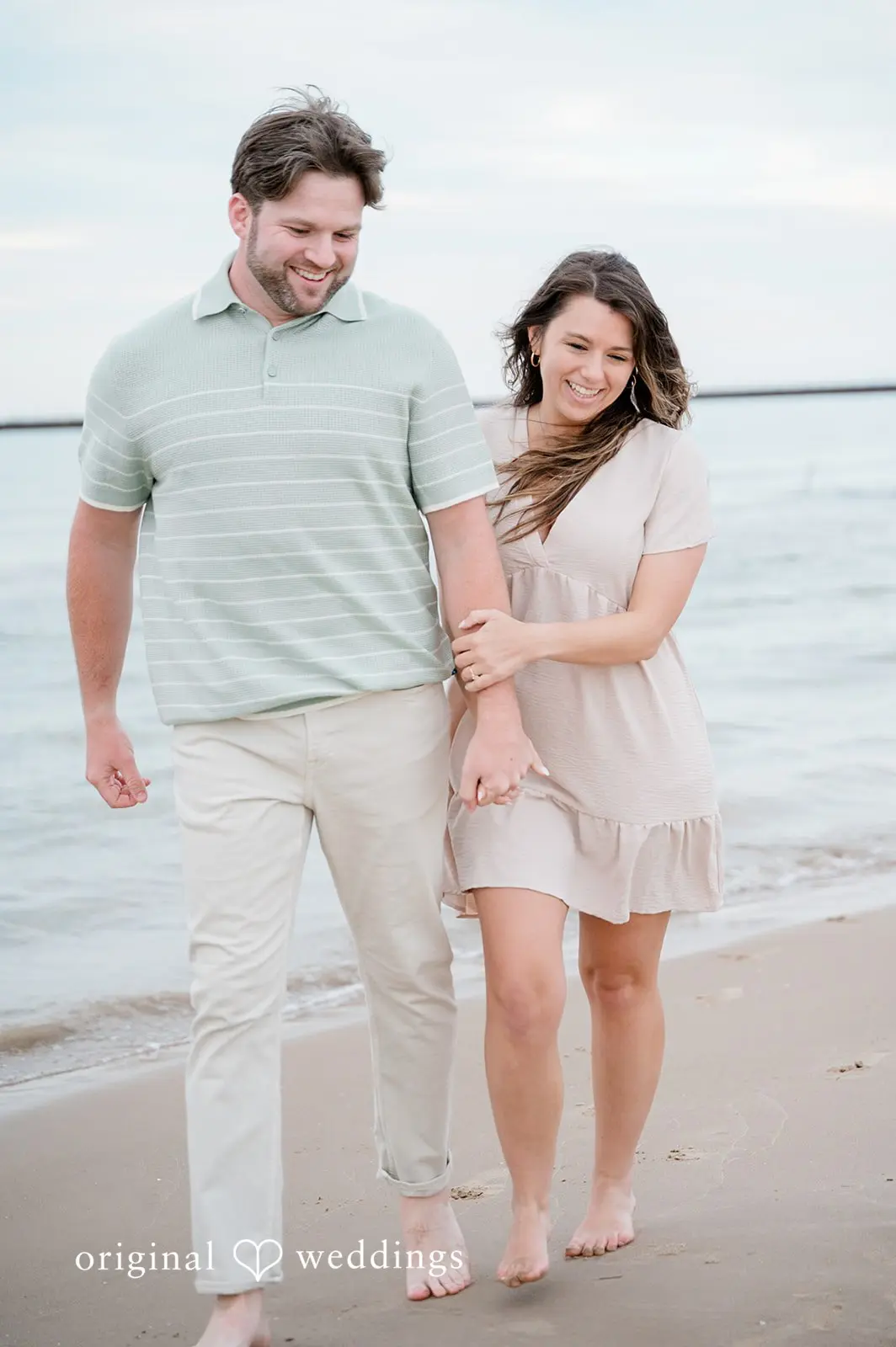 Montrose Harbor Engagement // Jordan & Brianna -