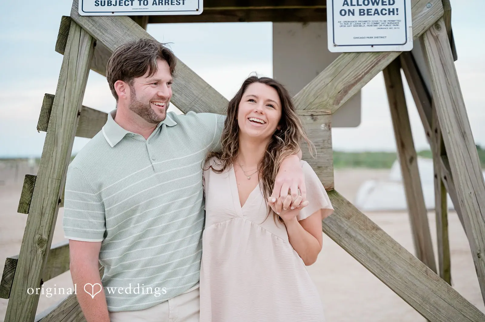 Montrose Harbor Engagement // Jordan & Brianna -