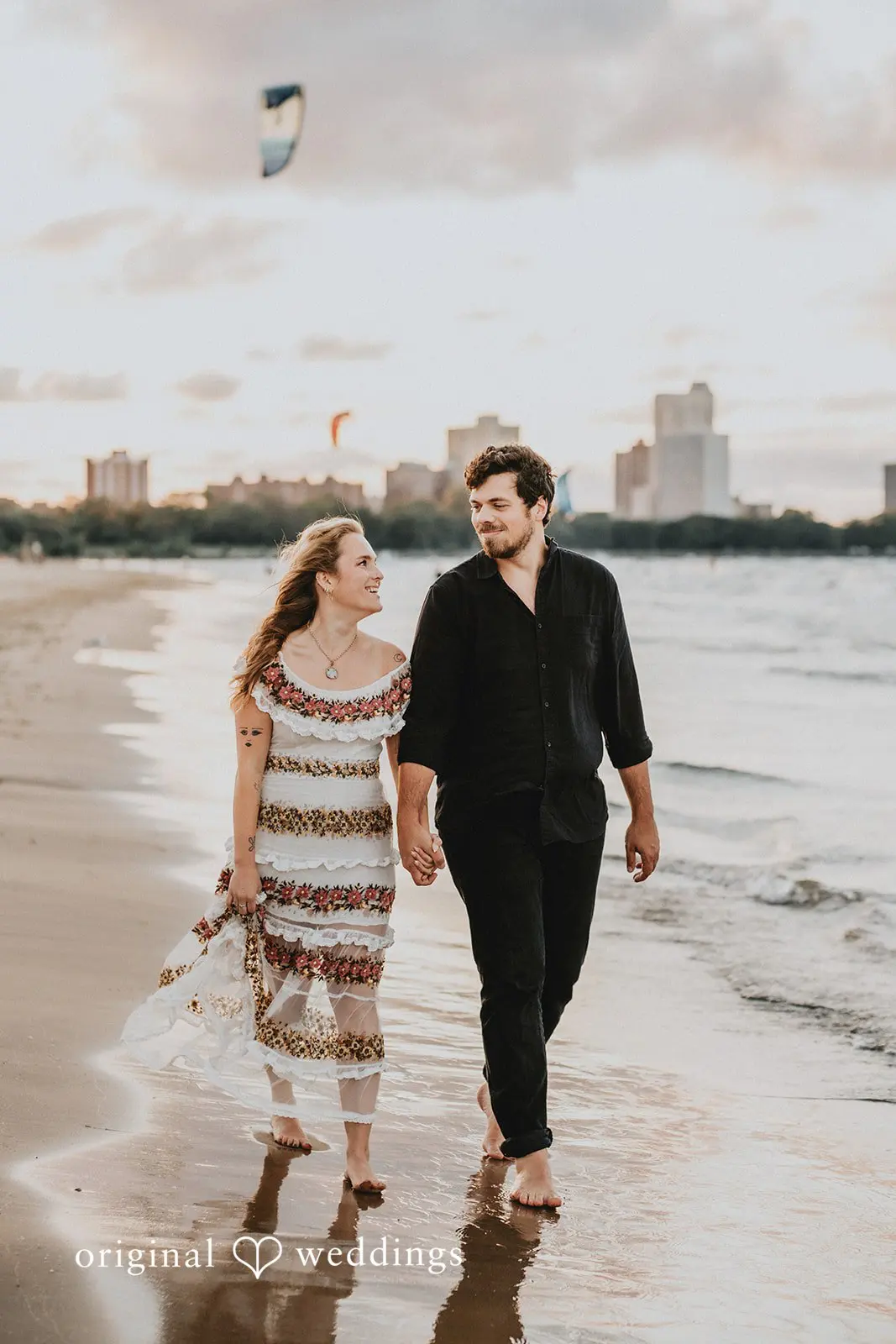 Montrose Harbor Engagement // Megan & Alex -