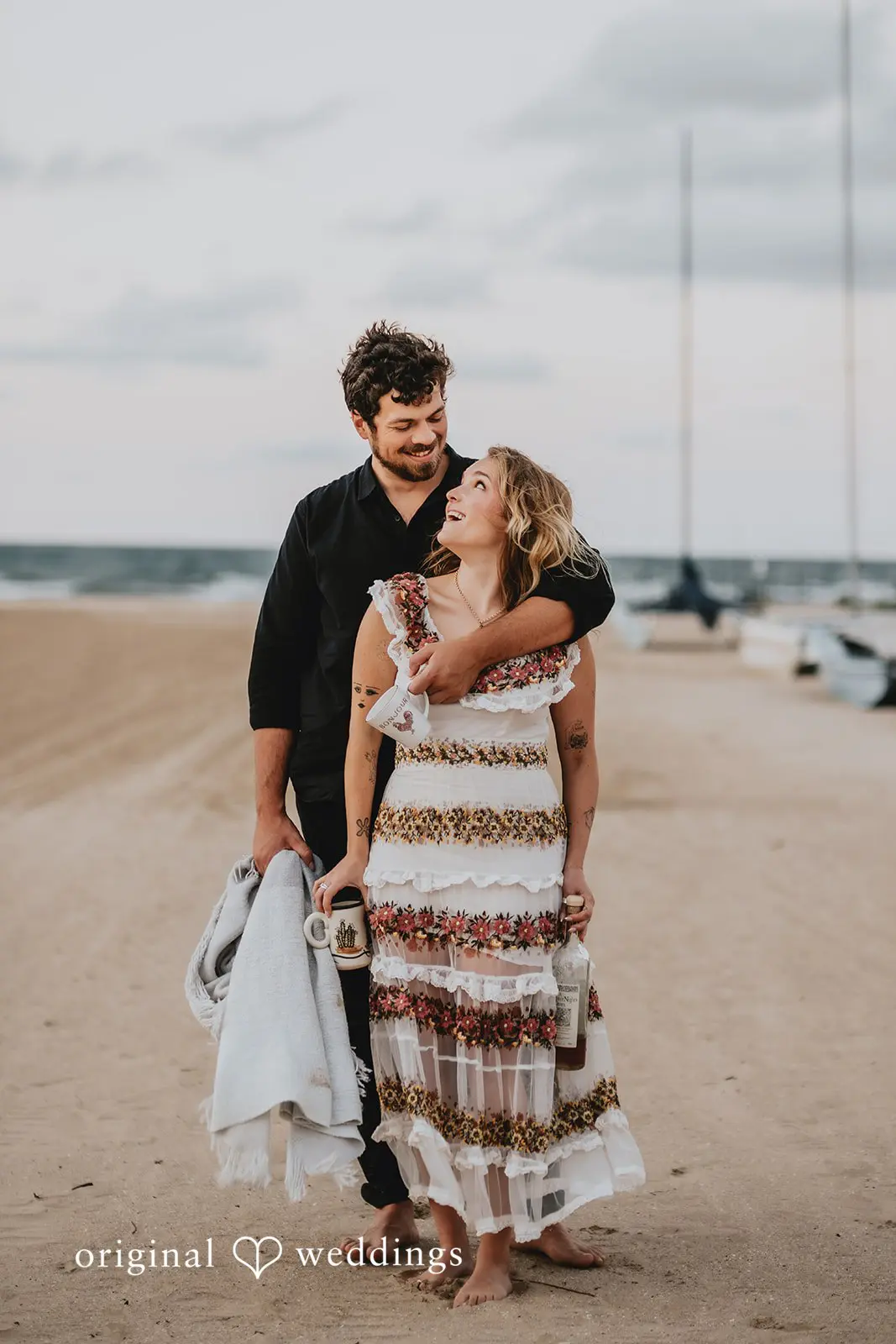 Montrose Harbor Engagement // Megan & Alex -