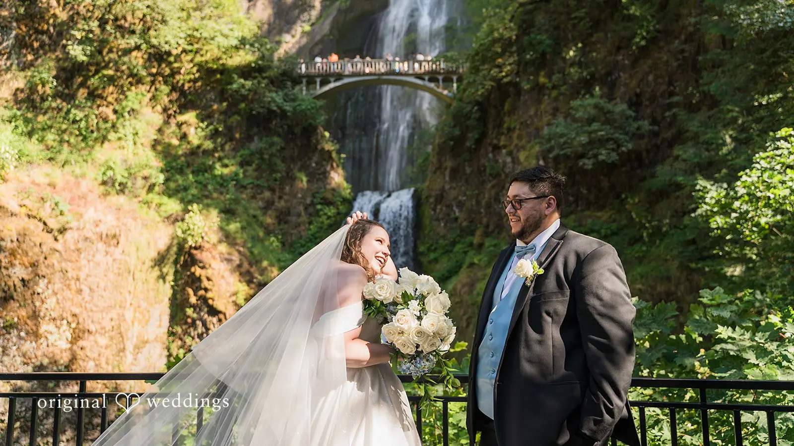 Krystal + Jose Multnomah Falls Wedding // Krystal & Jose -