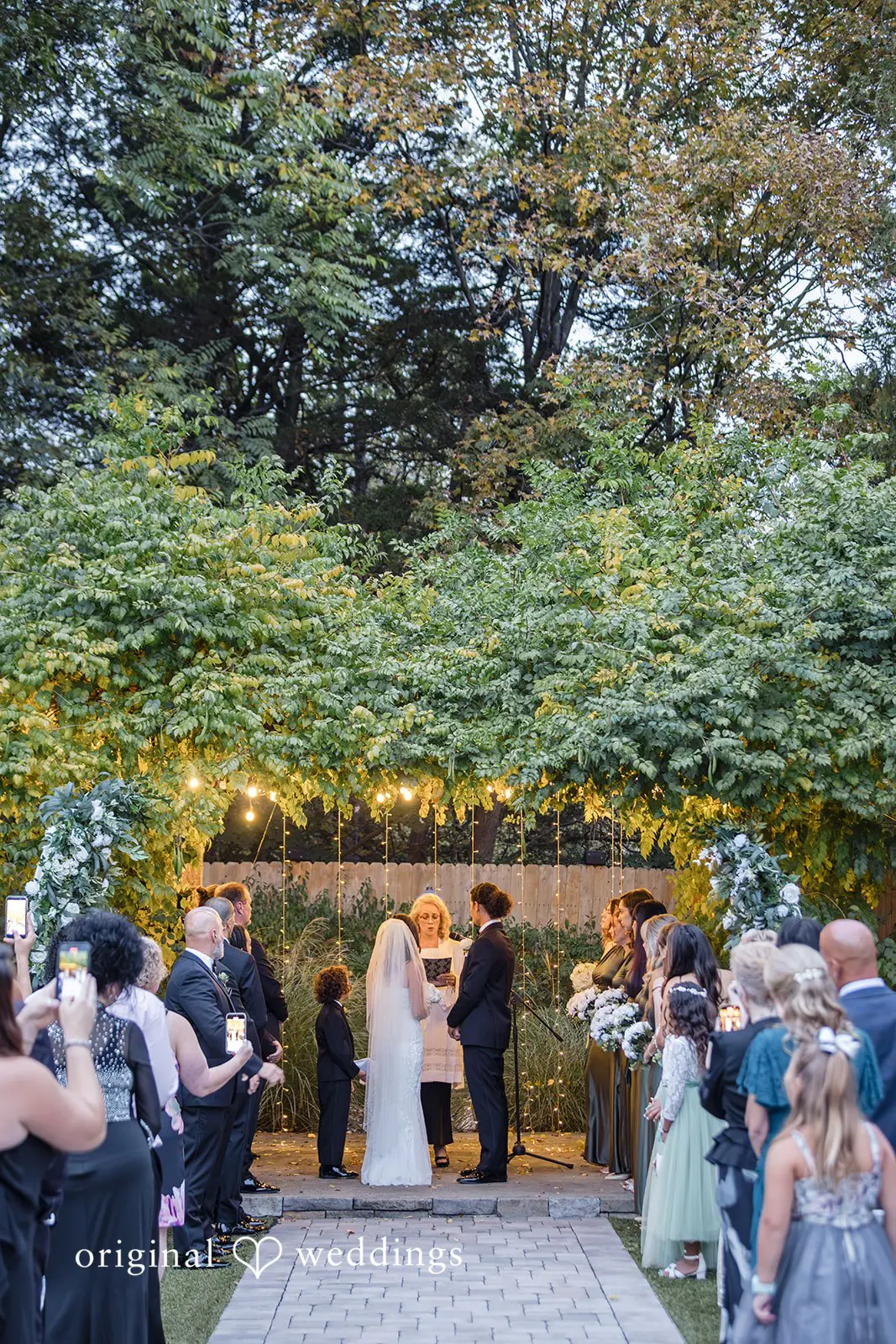 Justin + Angela New York Backyard Wedding // Justin & Angela -