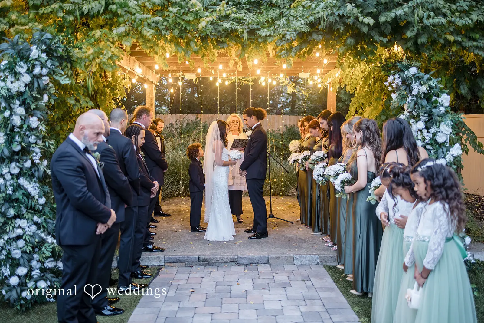 Justin + Angela New York Backyard Wedding // Justin & Angela -