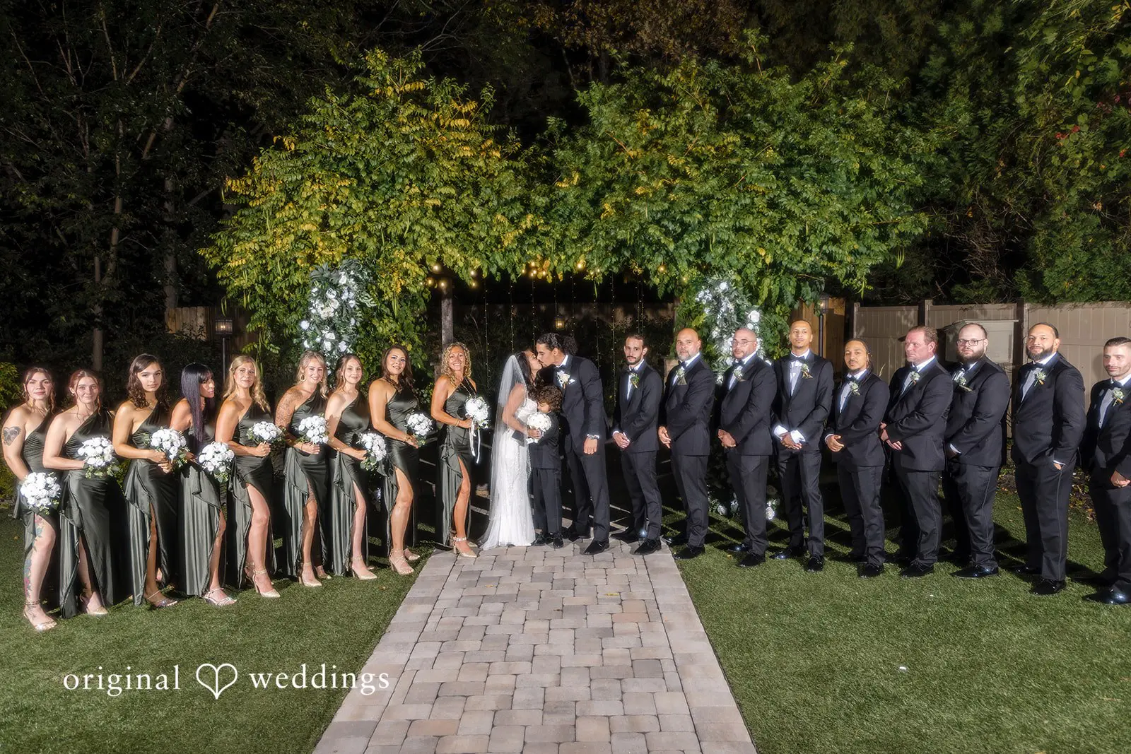 Justin + Angela New York Backyard Wedding // Justin & Angela -