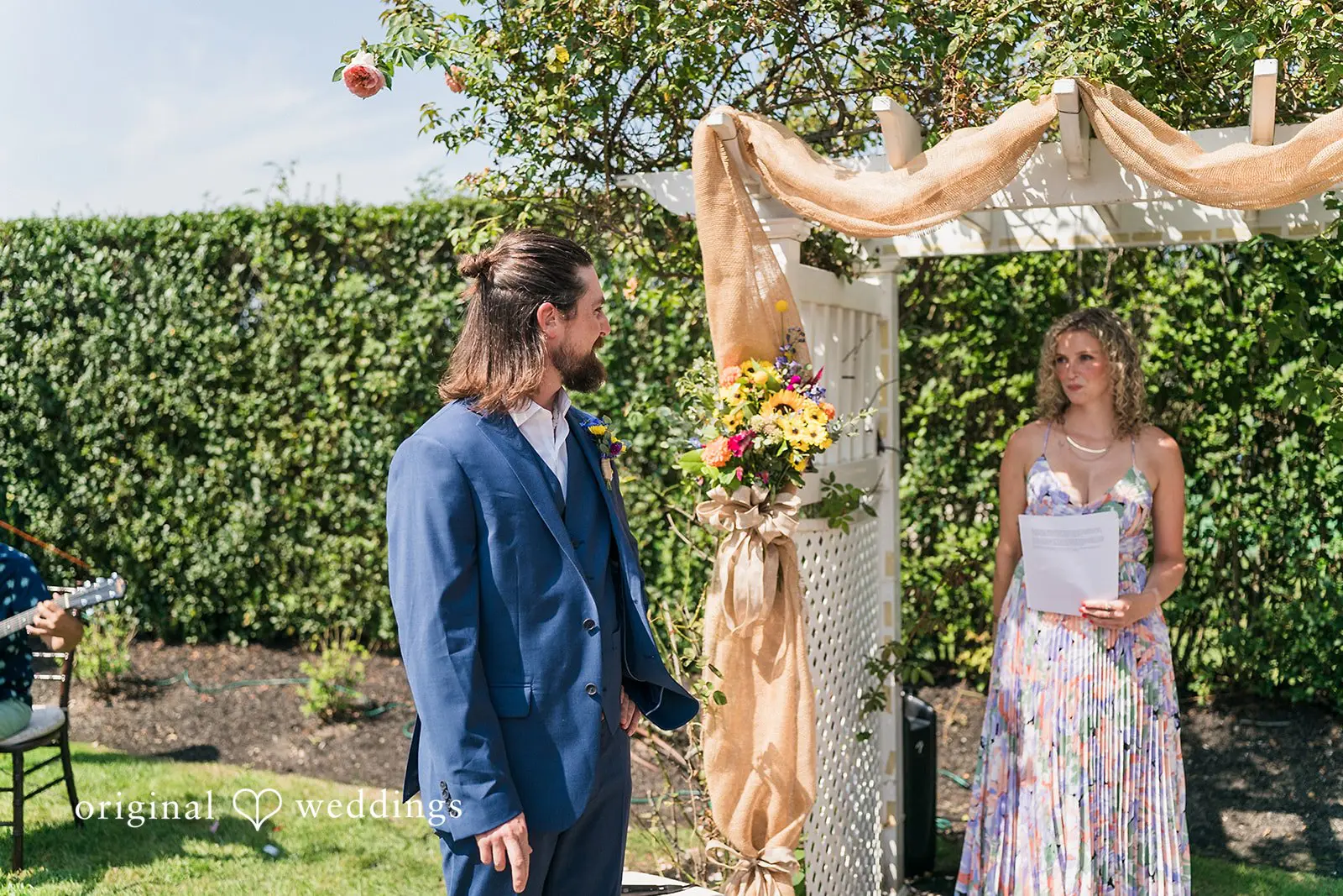 Marisa + AJ New York Backyard Wedding // Marisa & AJ -