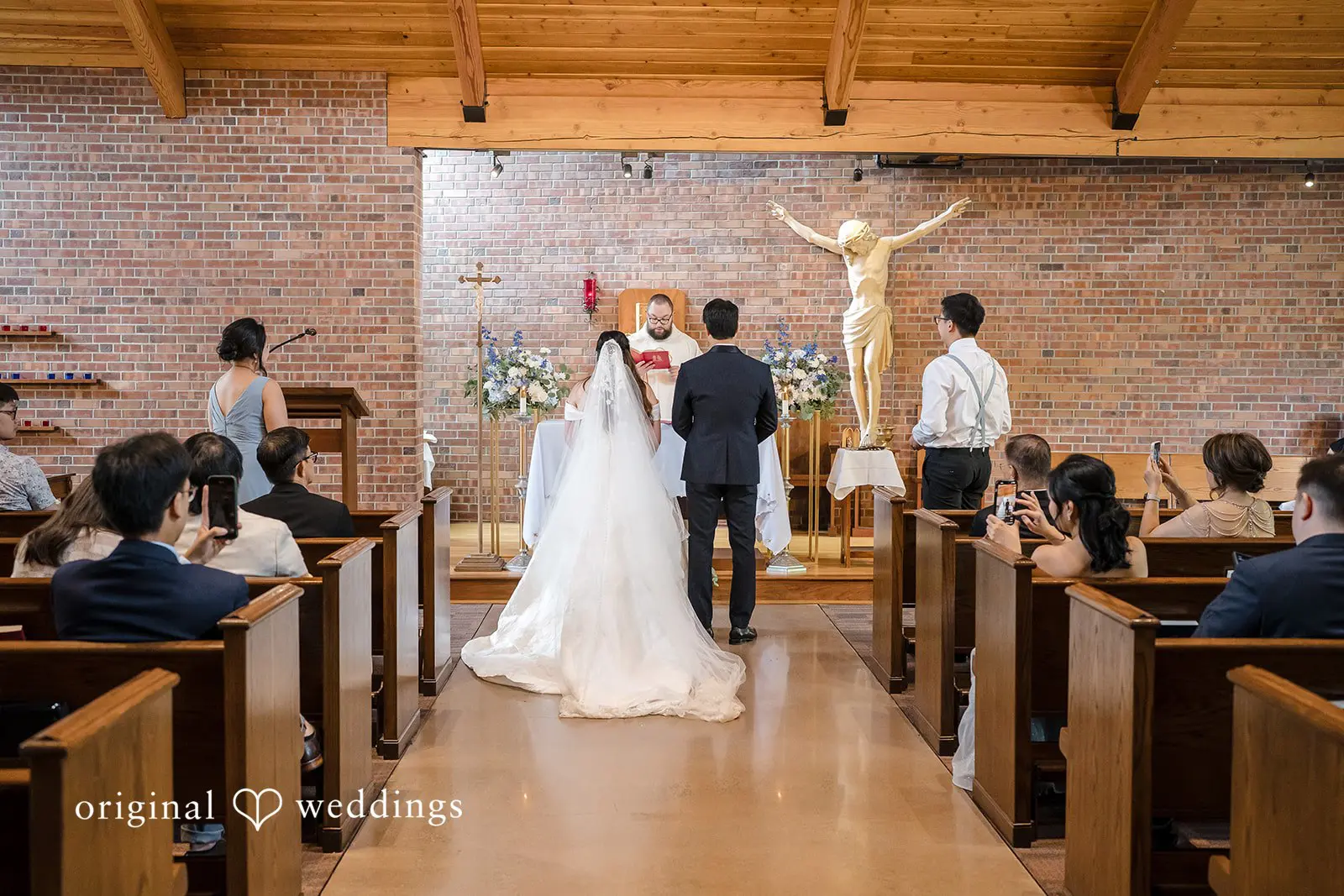 Valery + Chelsea Newman Center Catholic Church Wedding // Valery & Chelsea -