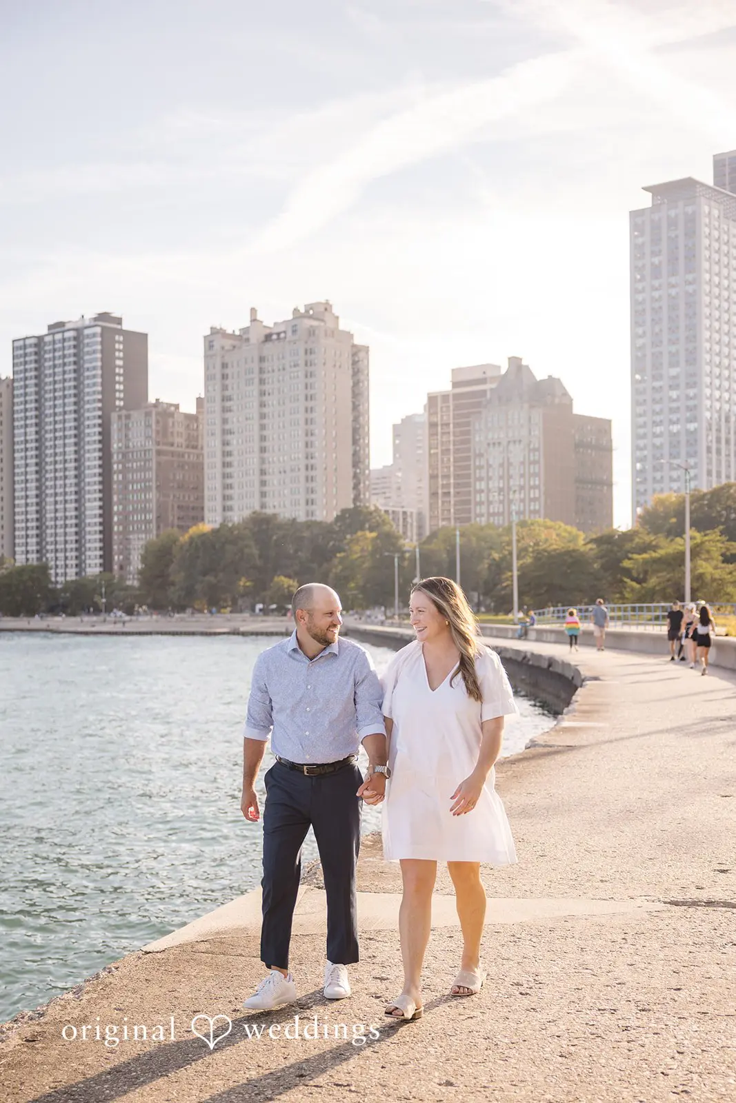 North Ave Beach Engagement // Meaghan & Jordan -