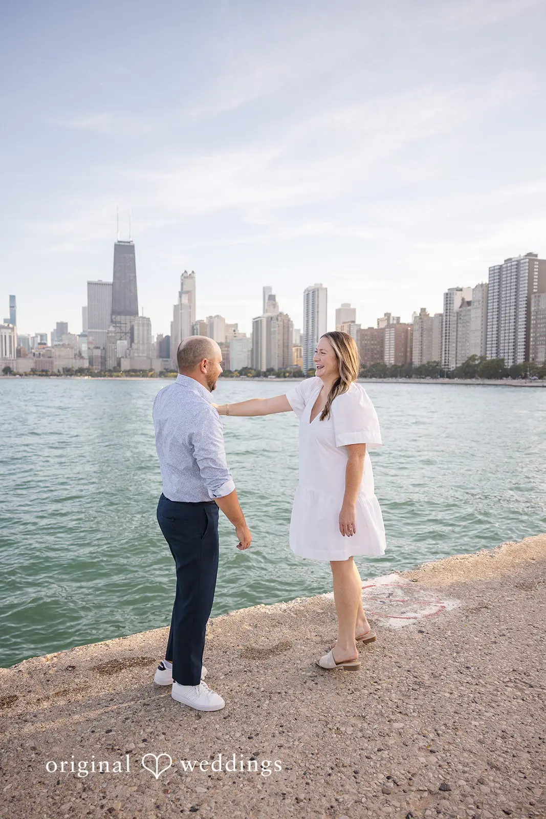 North Ave Beach Engagement // Meaghan & Jordan -