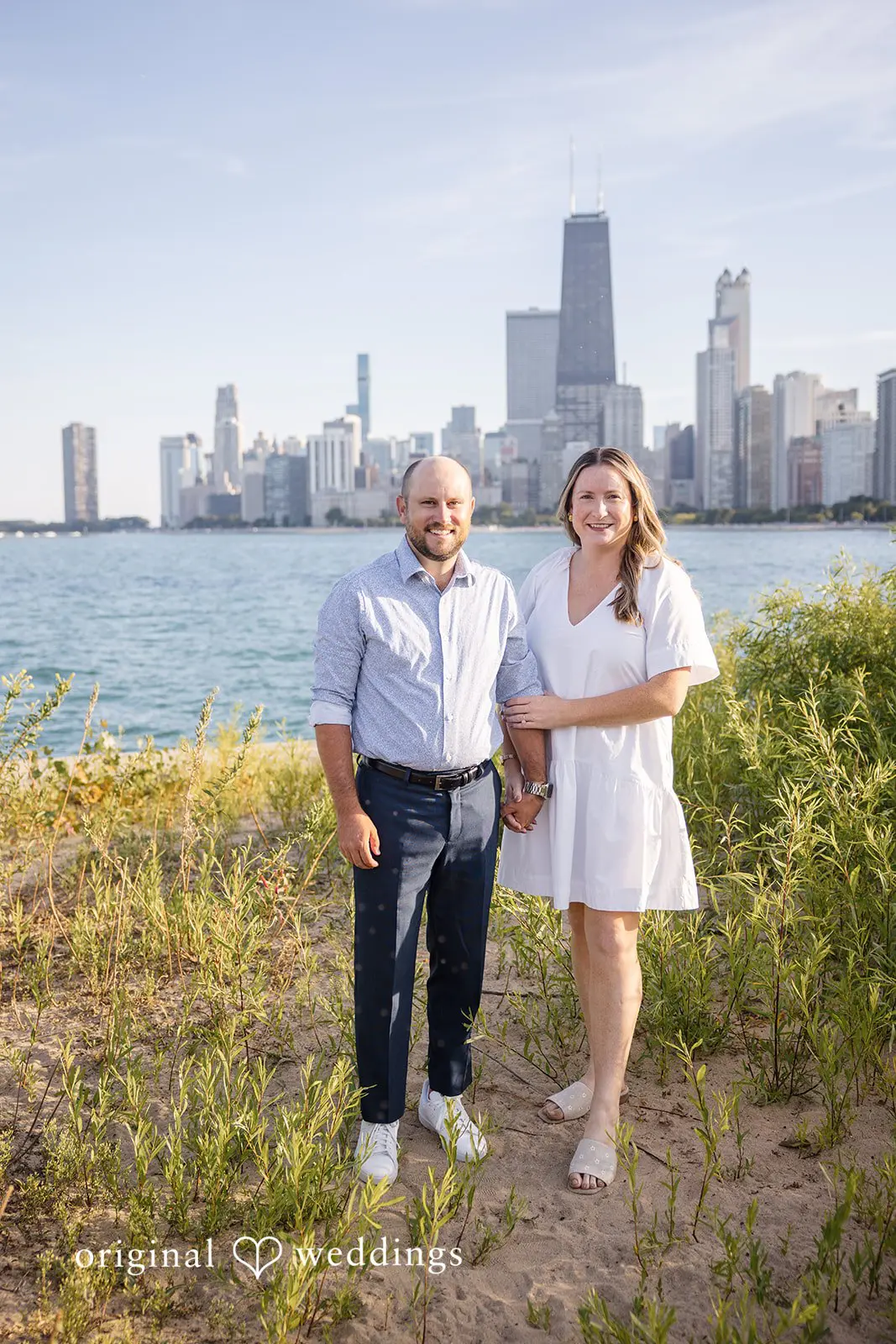 North Ave Beach Engagement // Meaghan & Jordan -