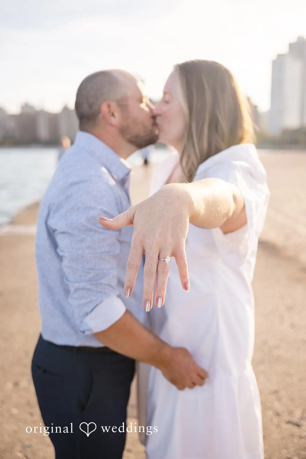 North Ave Beach Engagement // Meaghan & Jordan -