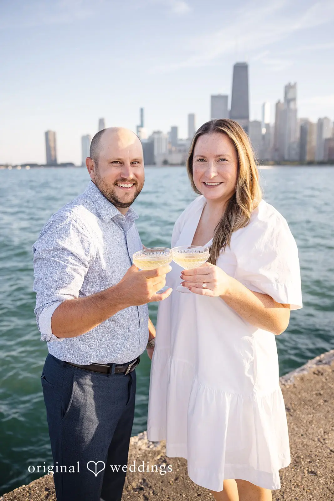 North Ave Beach Engagement // Meaghan & Jordan -